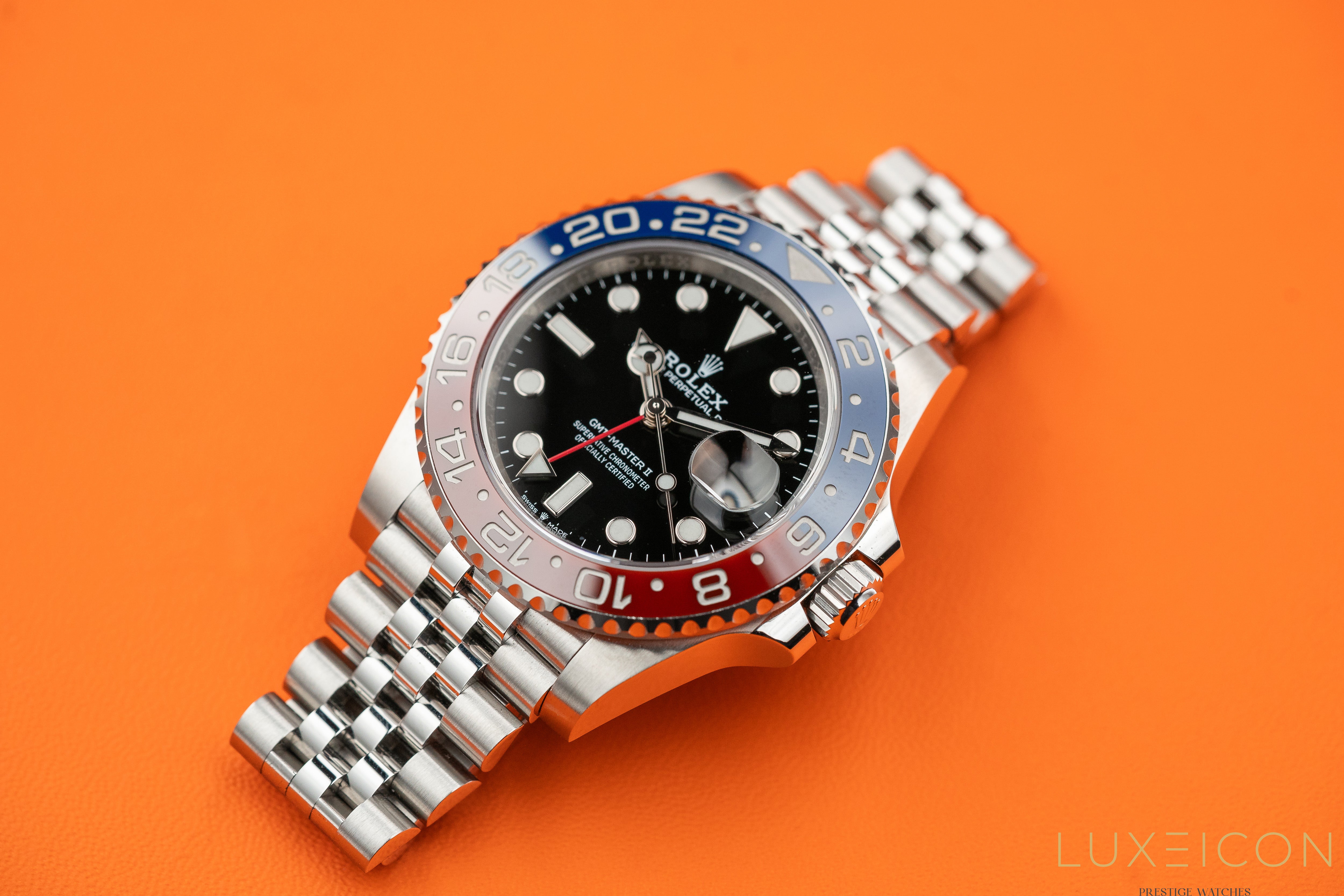 Rolex GMT Master II Pepsi 126710BLRO Jubilee Bracelet