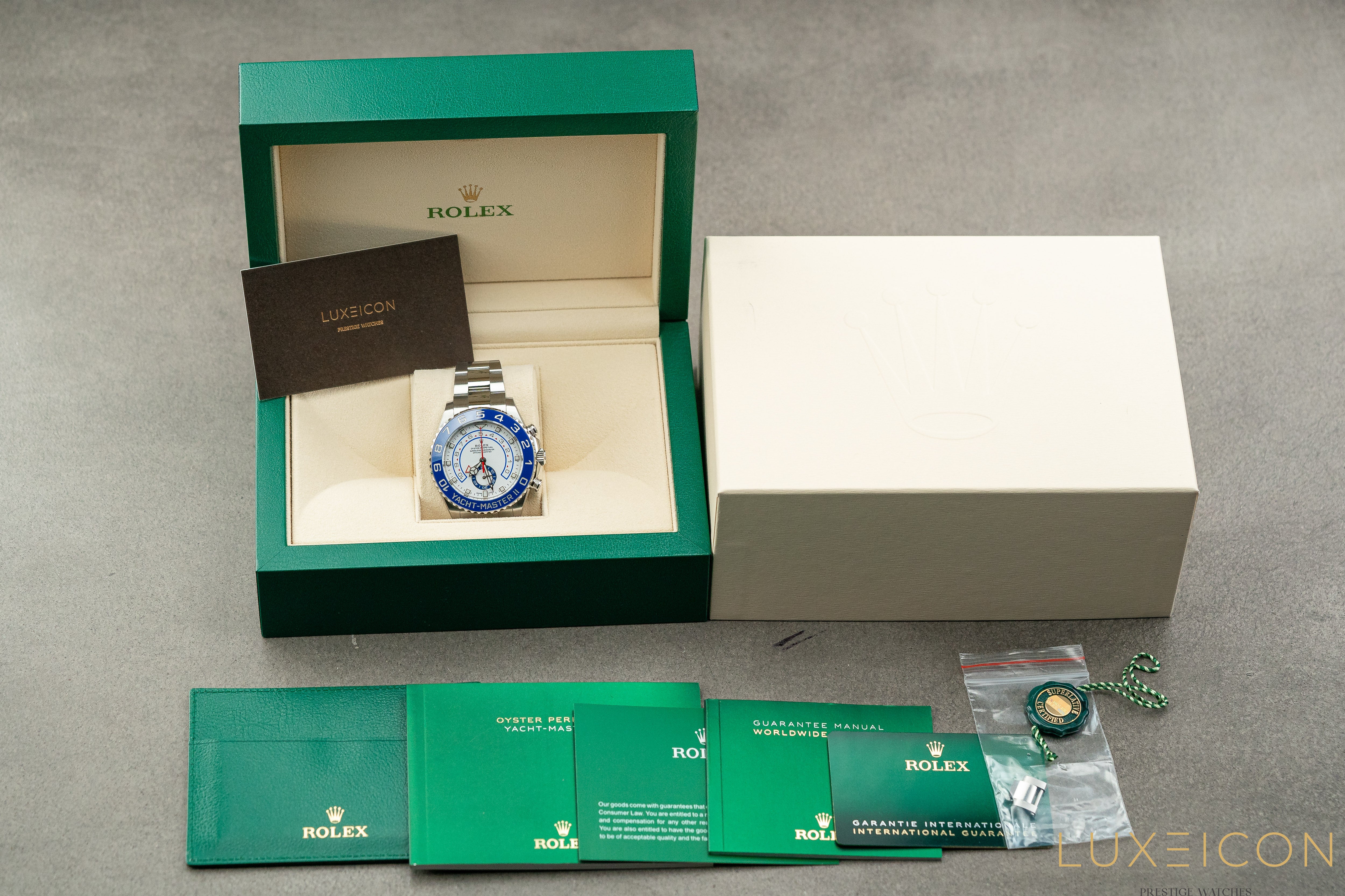 Rolex Yacht-Master II Mercedes 44mm GMT Steel Oyster 116680 2022