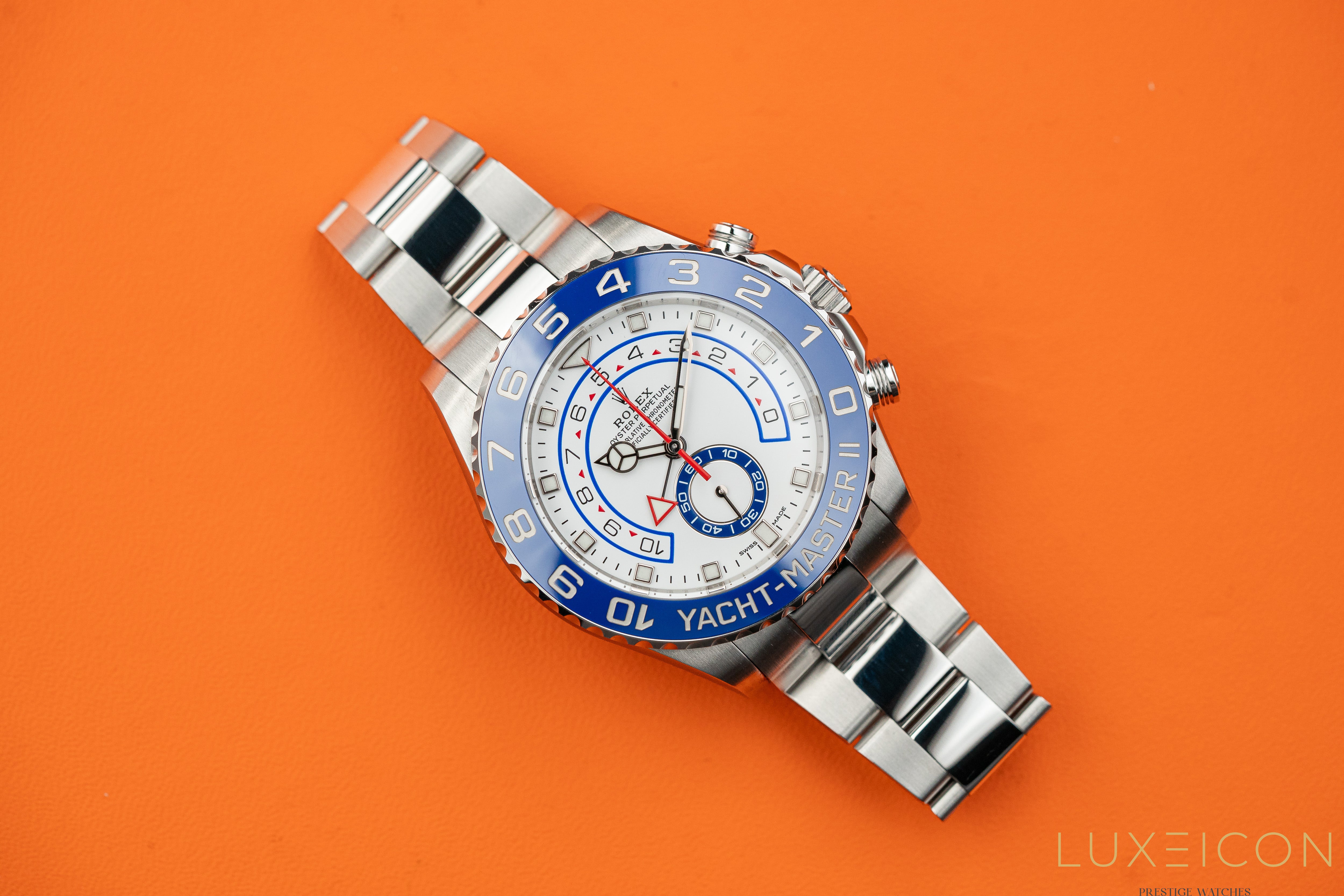 Rolex Yacht-Master II Mercedes 44mm GMT Steel Oyster 116680 2022