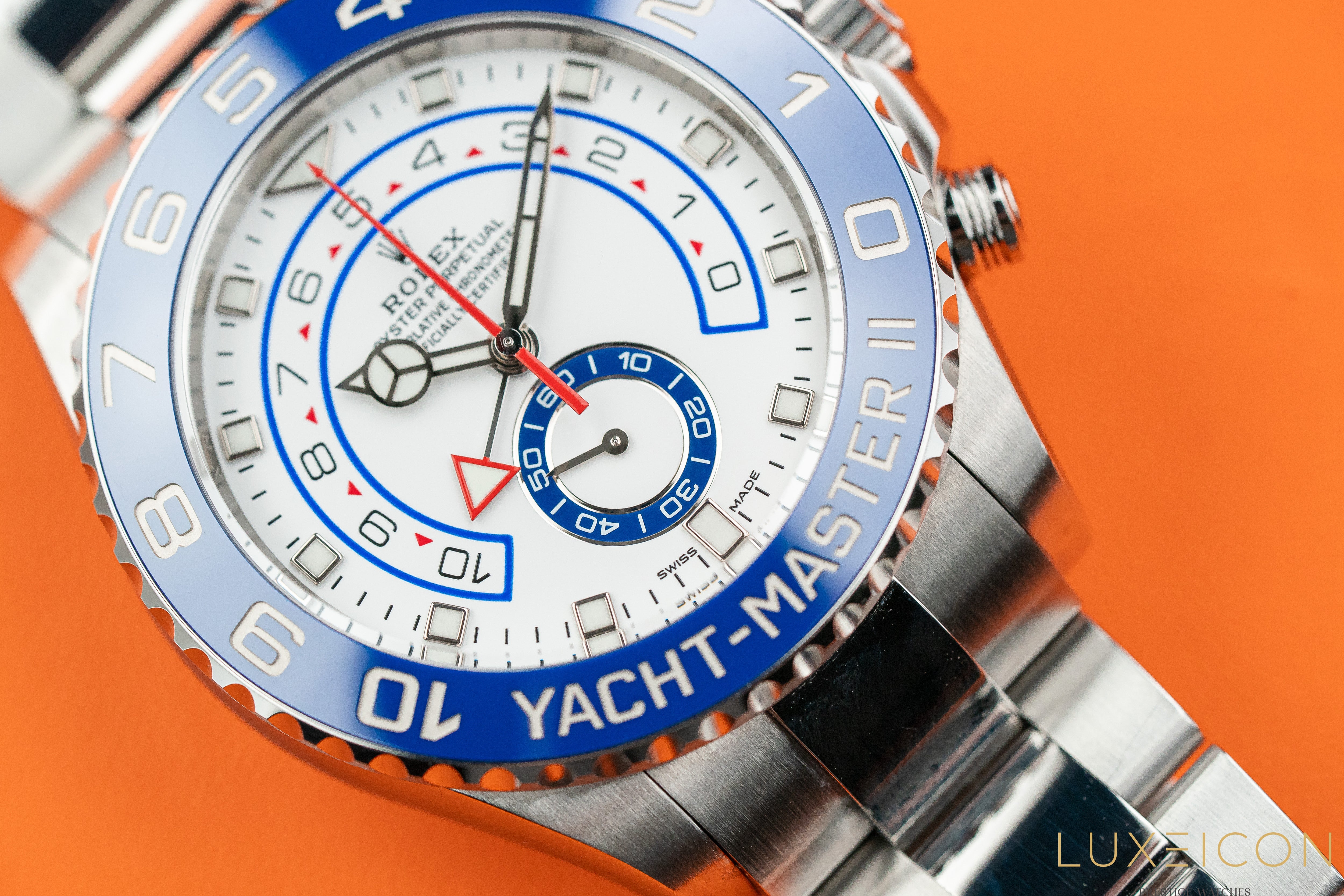 Rolex Yacht-Master II Mercedes 44mm GMT Steel Oyster 116680 2022