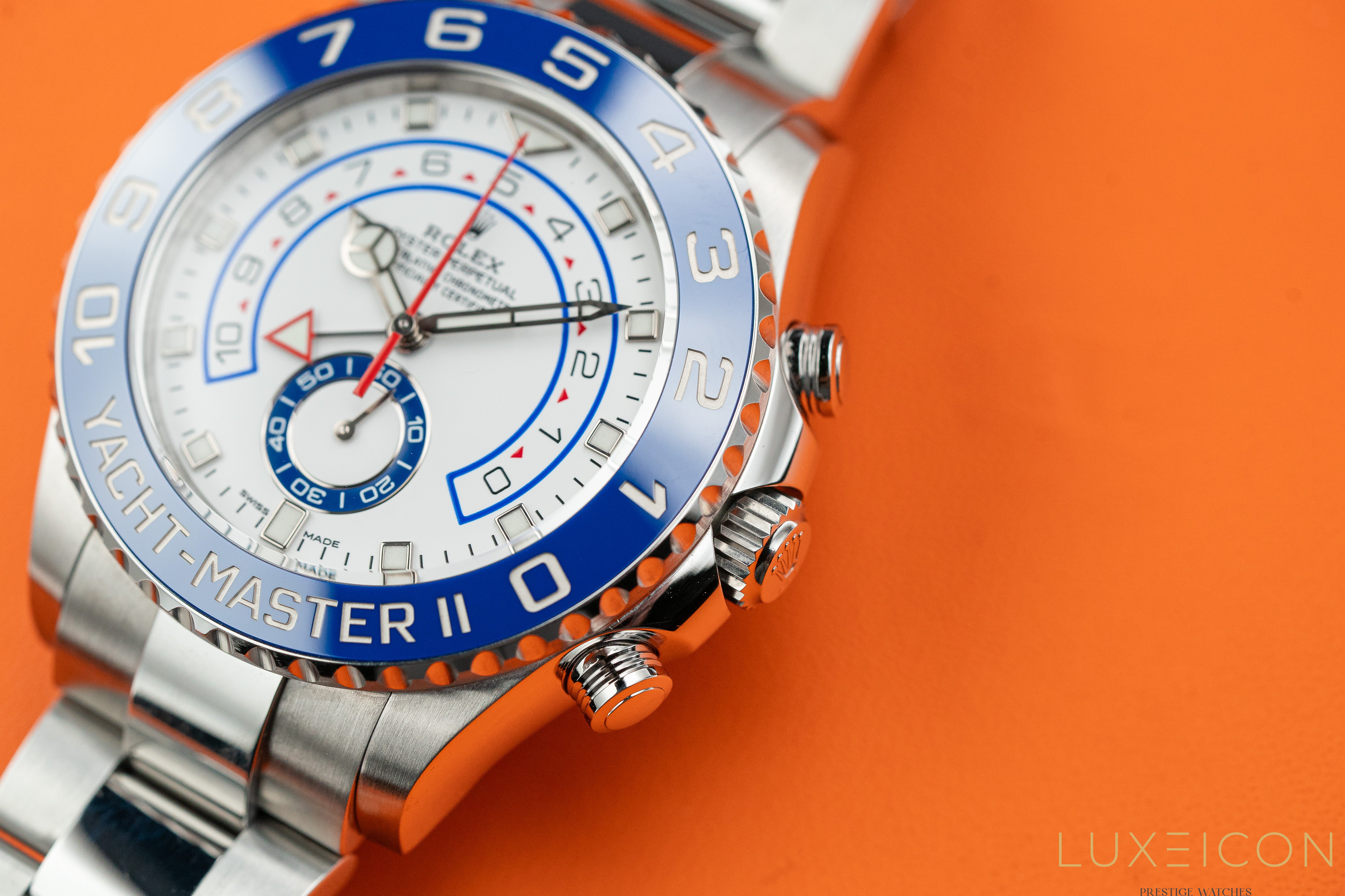 Rolex Yacht-Master II Mercedes 44mm GMT Steel Oyster 116680 2022