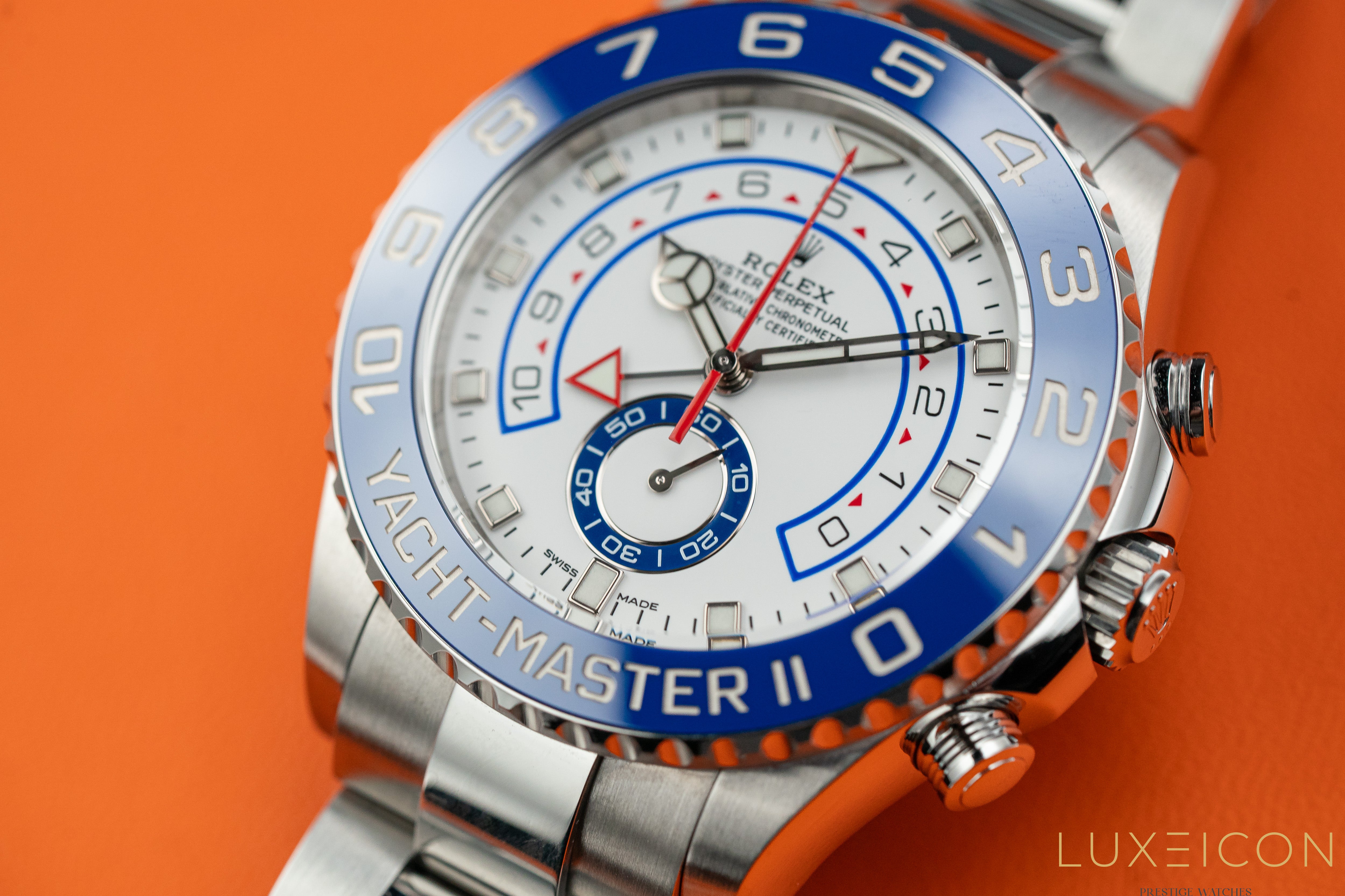 Rolex Yacht-Master II Mercedes 44mm GMT Steel Oyster 116680 2022