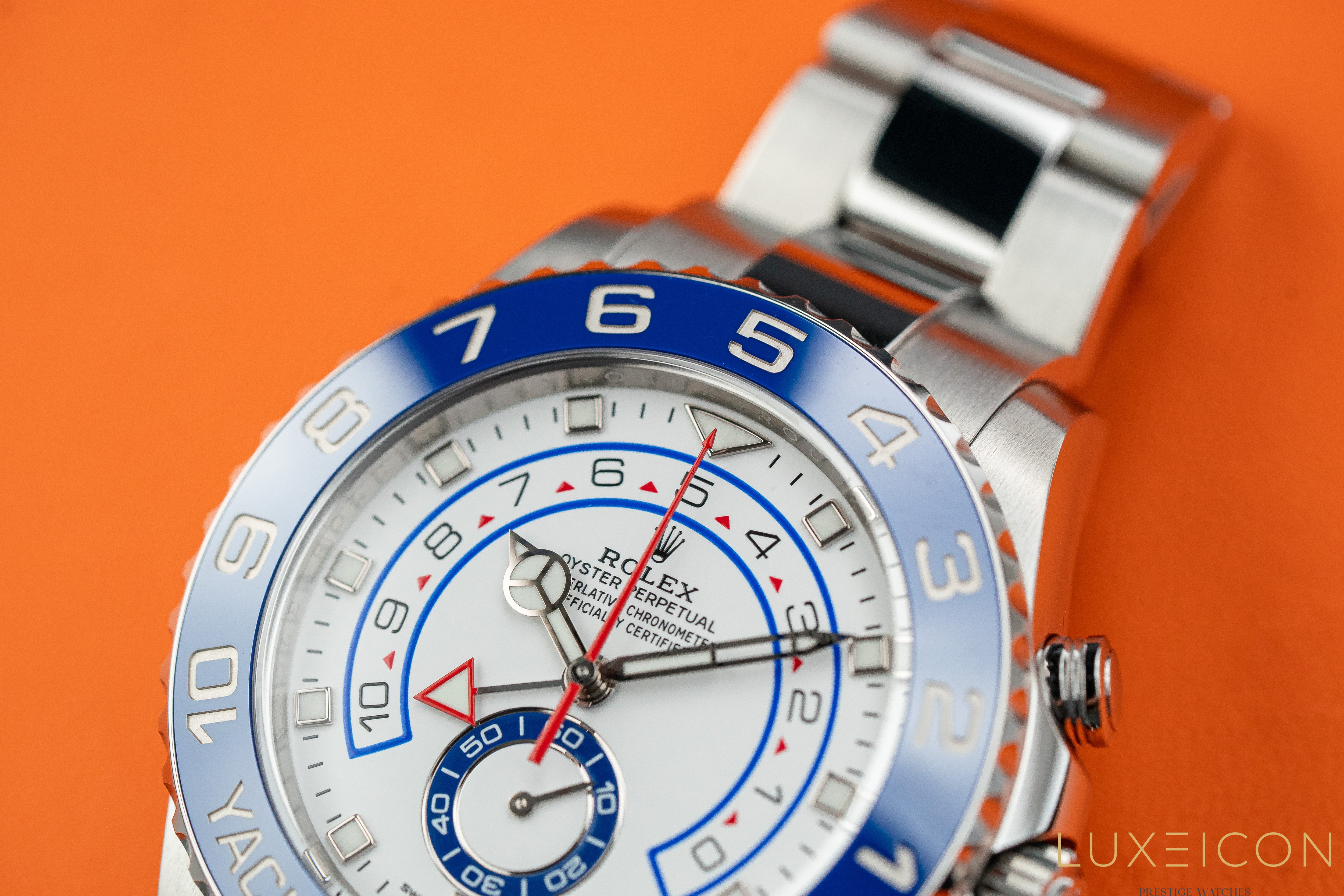 Rolex Yacht-Master II Mercedes 44mm GMT Steel Oyster 116680 2022