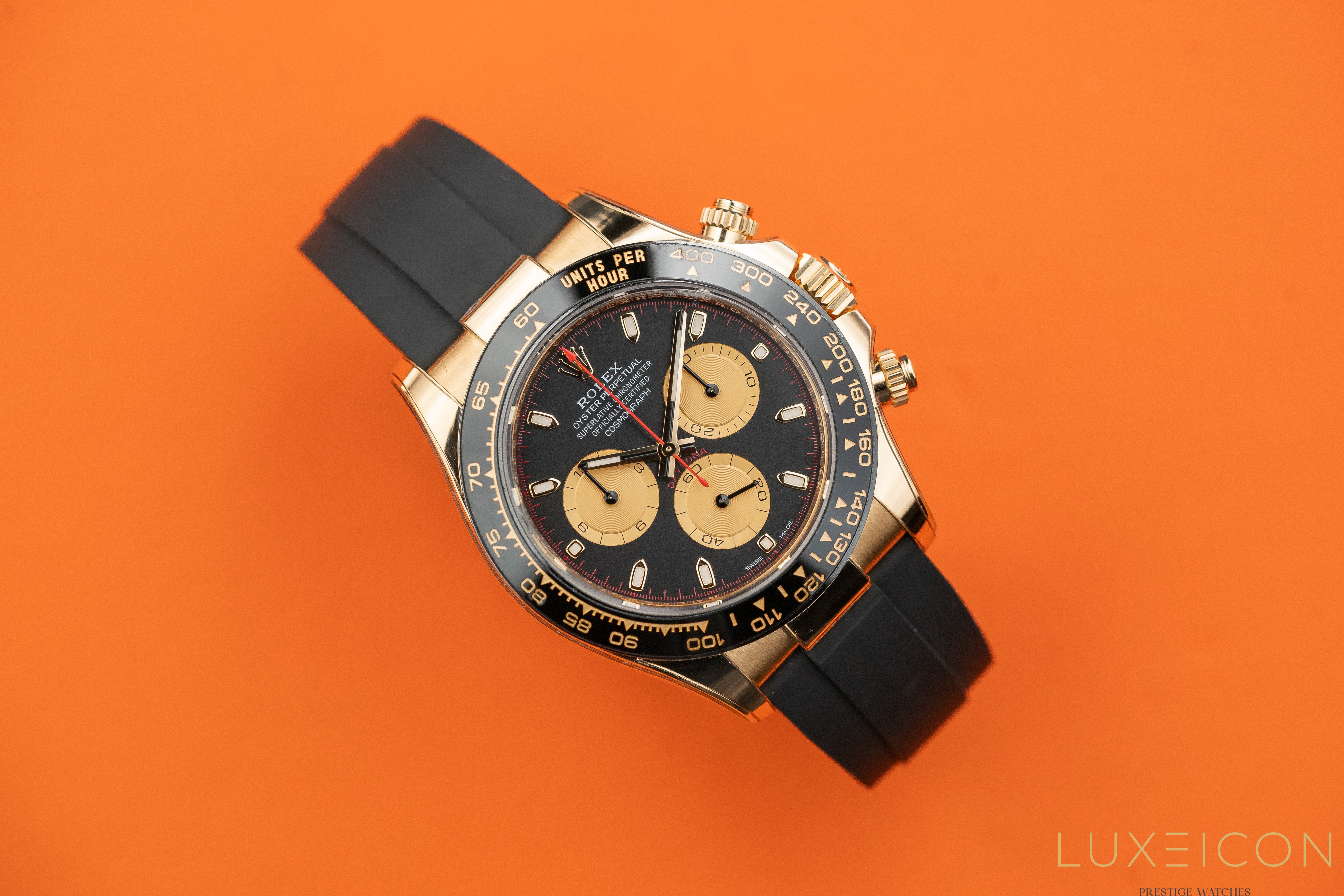 Rolex Cosmograph Daytona Oysterflex 40mm Paul Newman Index 116518