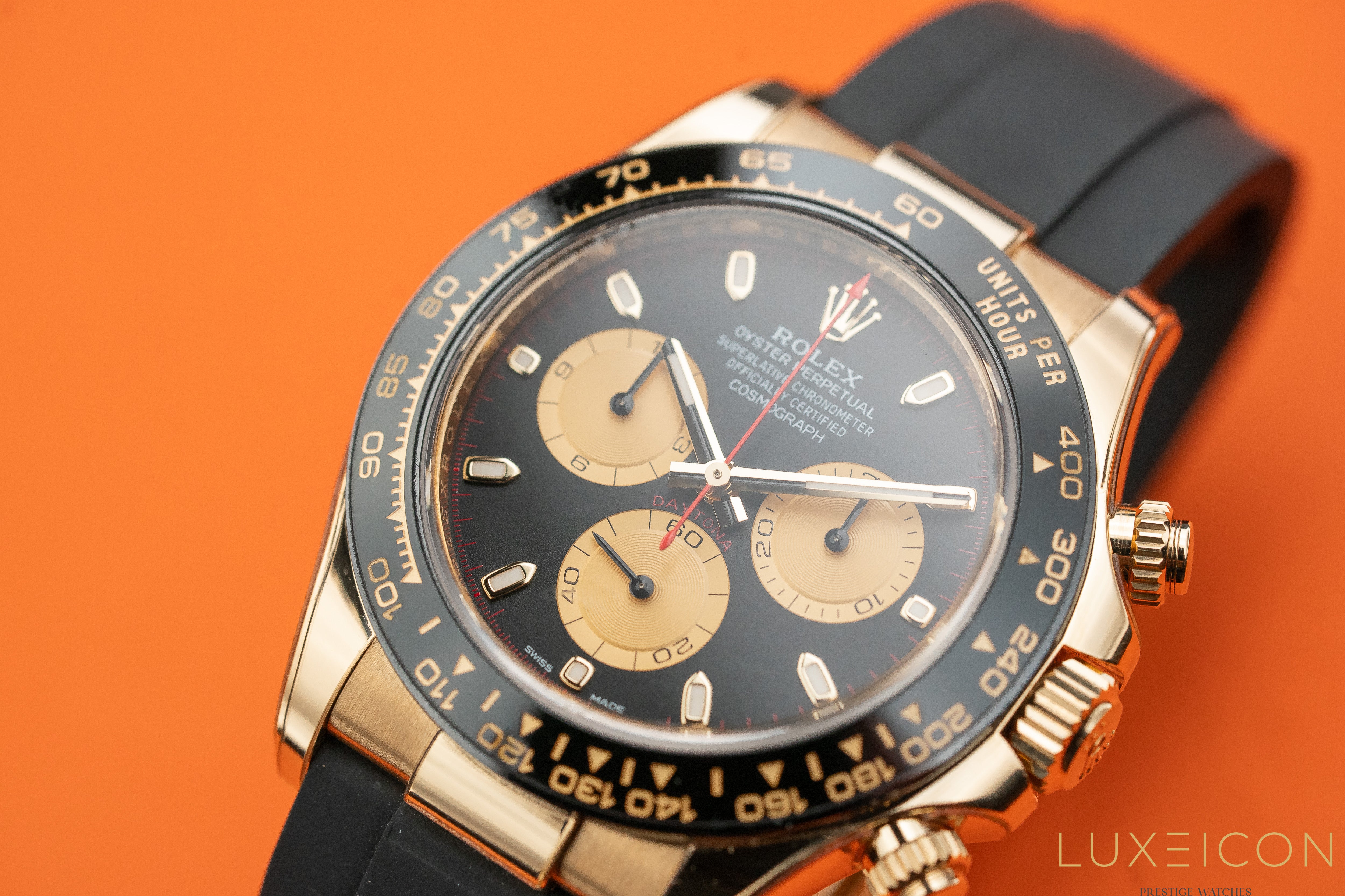 Rolex Cosmograph Daytona Oysterflex 40mm Paul Newman Index 116518