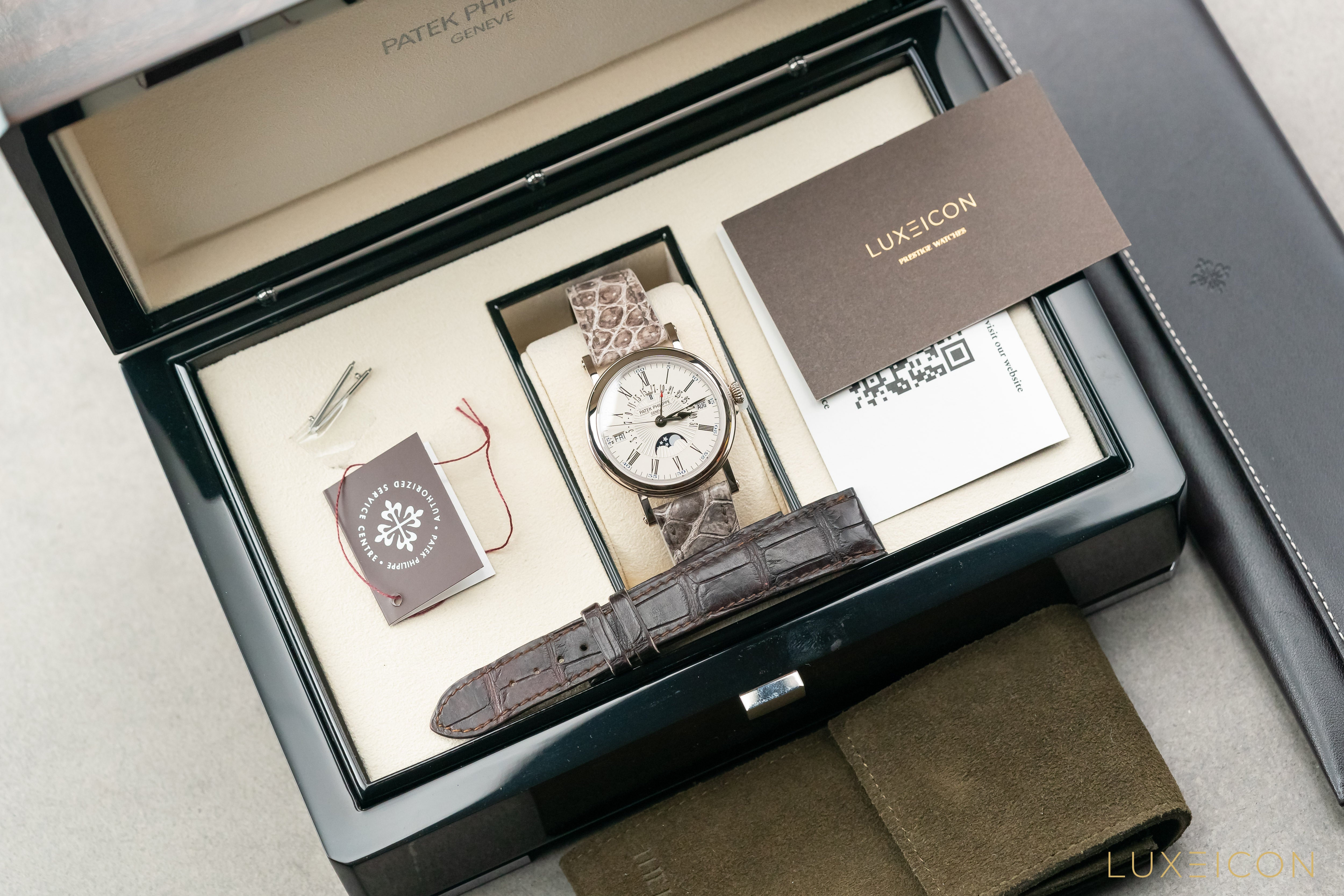 Patek Philippe Grand Complications 5159G-001 Perpetual Calendar Retrograde Moon Phase