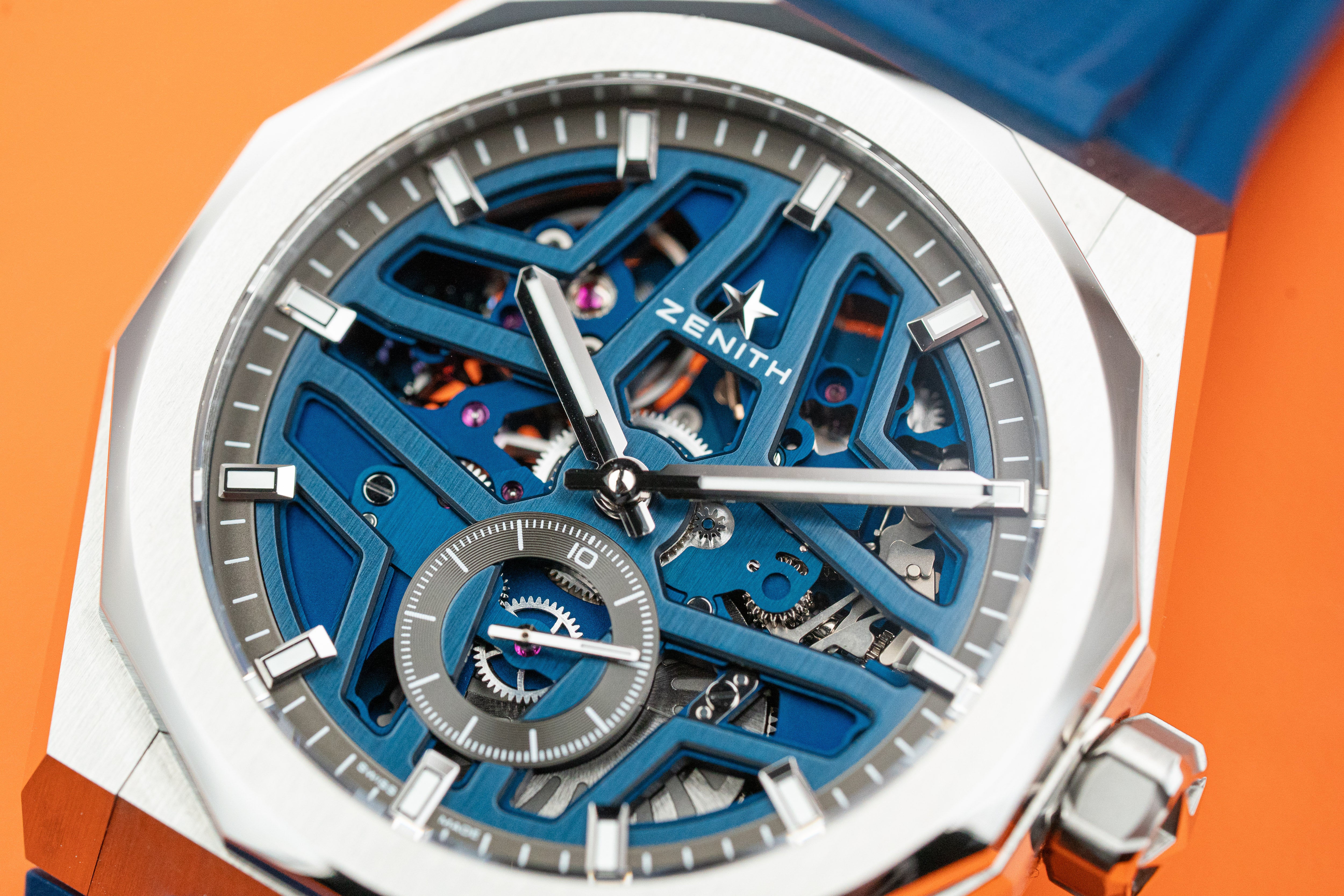 Zenith DEFY SKYLINE SKELETON Blue DIAL Ref 03.9300.3620/79.I001