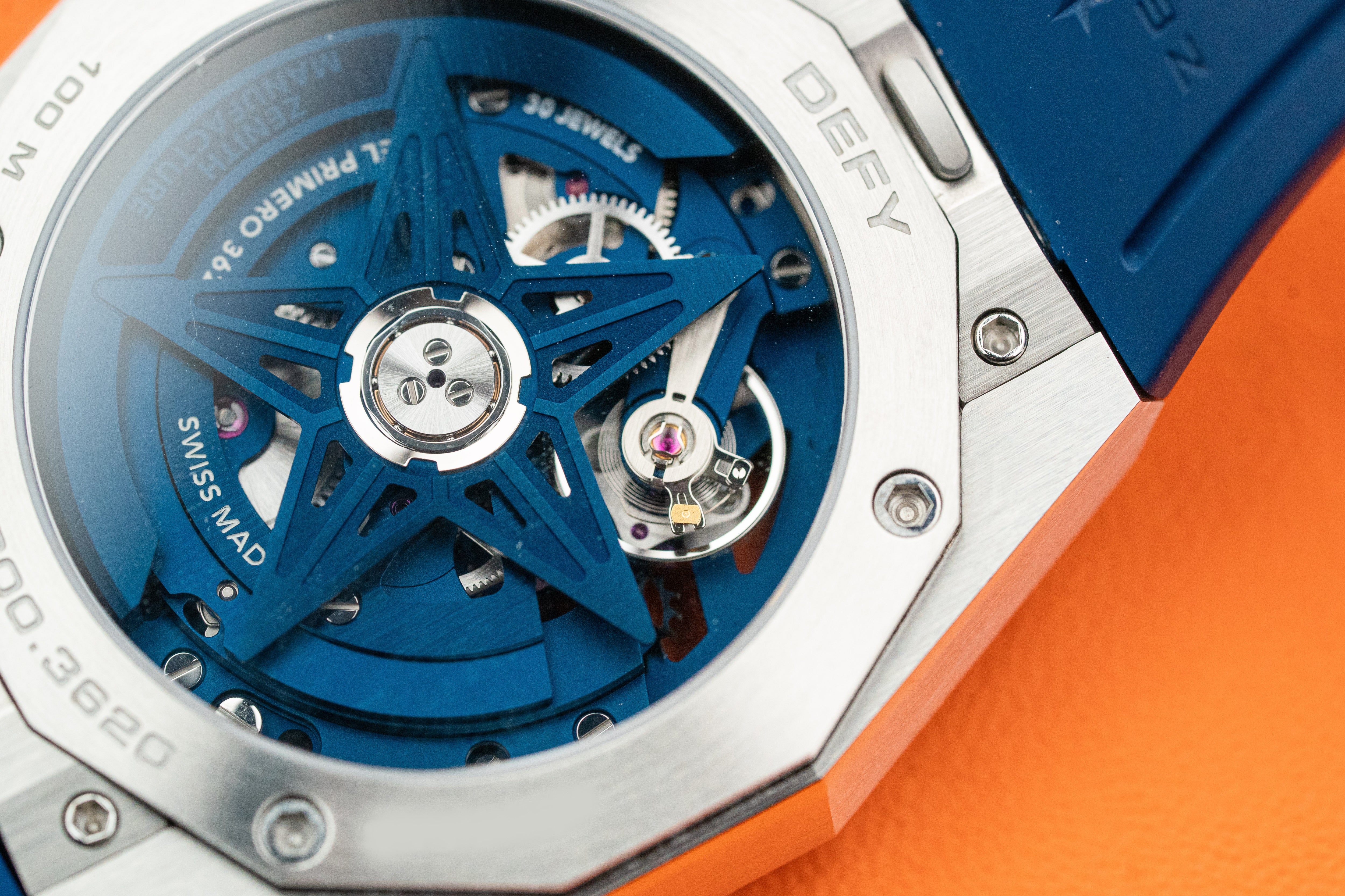 Zenith DEFY SKYLINE SKELETON Blue DIAL Ref 03.9300.3620/79.I001