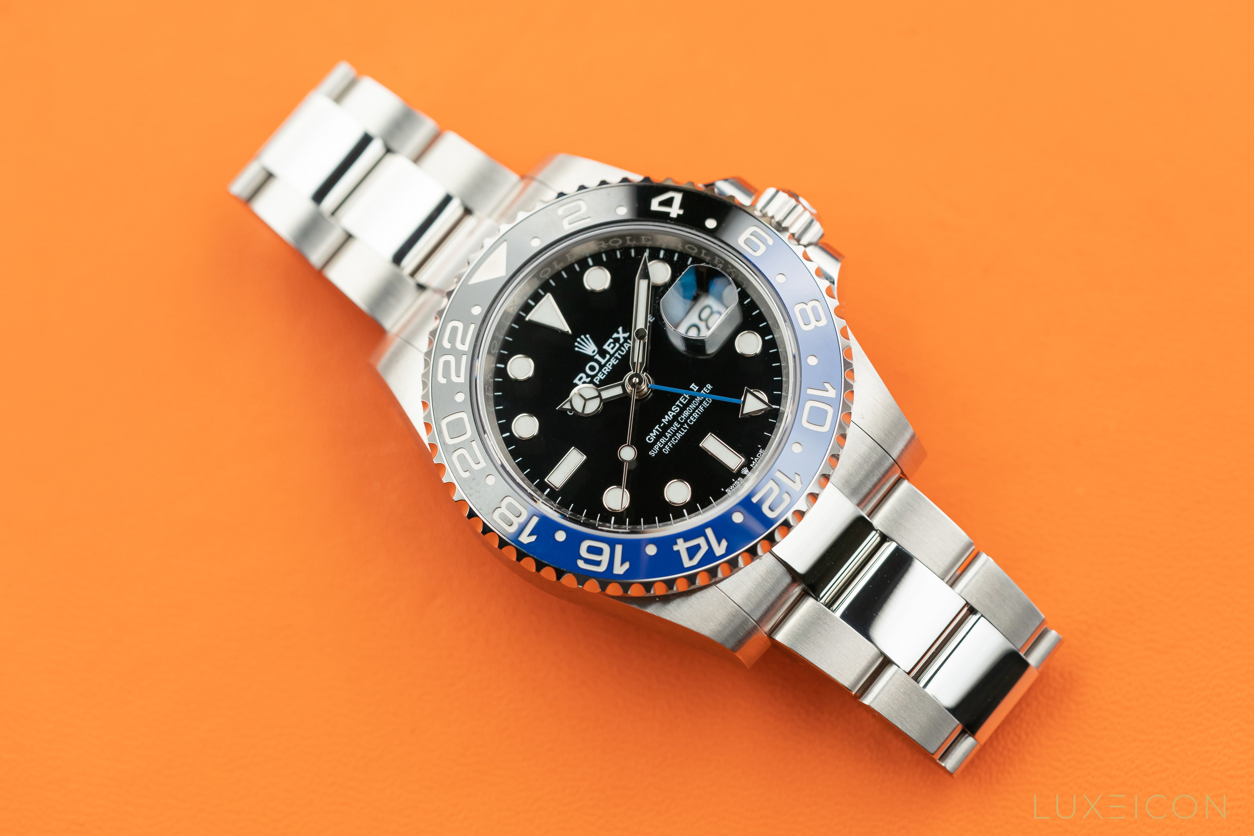 Rolex GMT-Master II "Batman" Oyster Bracelet 126710BLNR