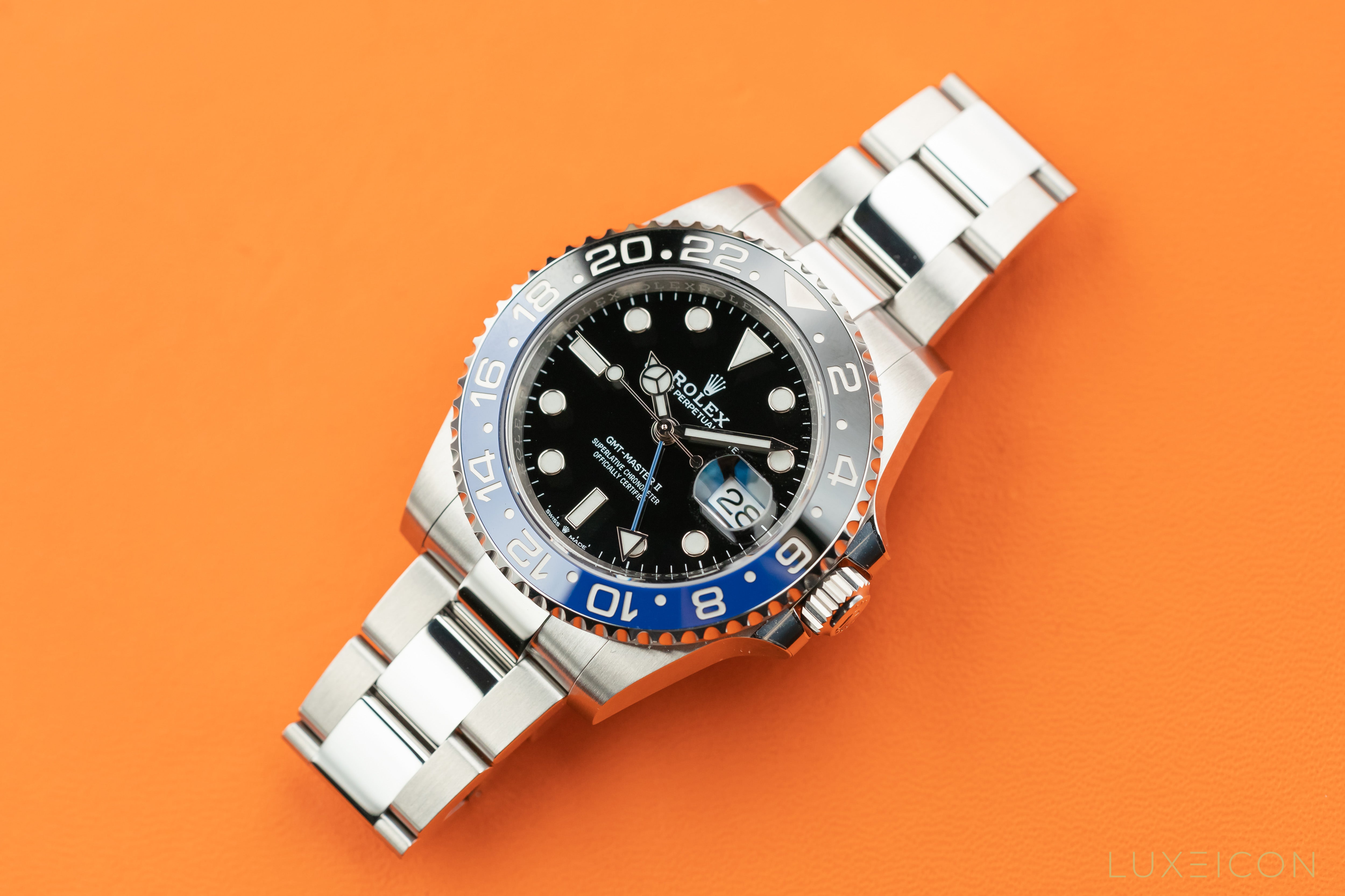 Rolex GMT-Master II "Batman" Oyster Bracelet 126710BLNR