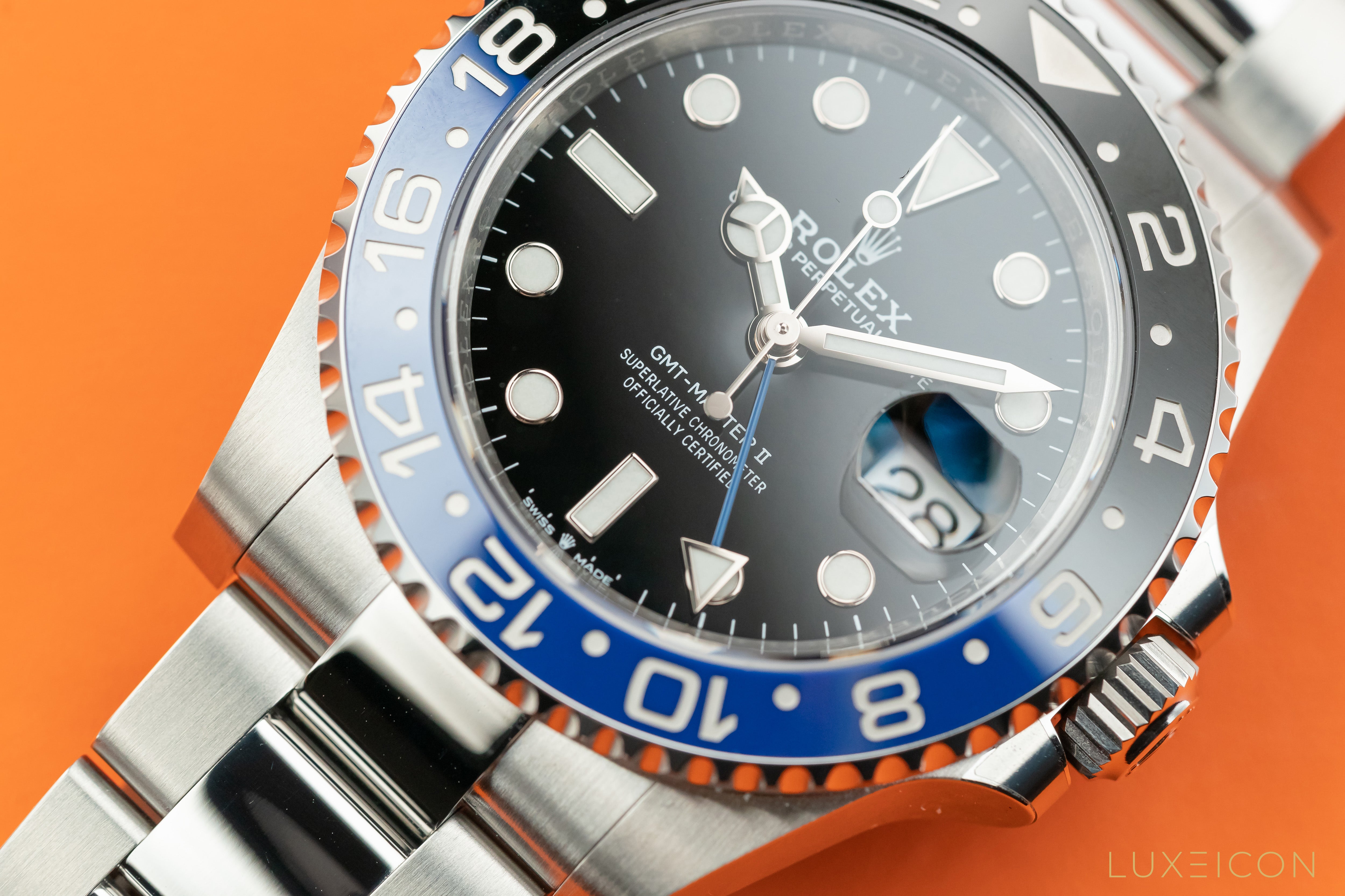 Rolex GMT-Master II "Batman" Oyster Bracelet 126710BLNR