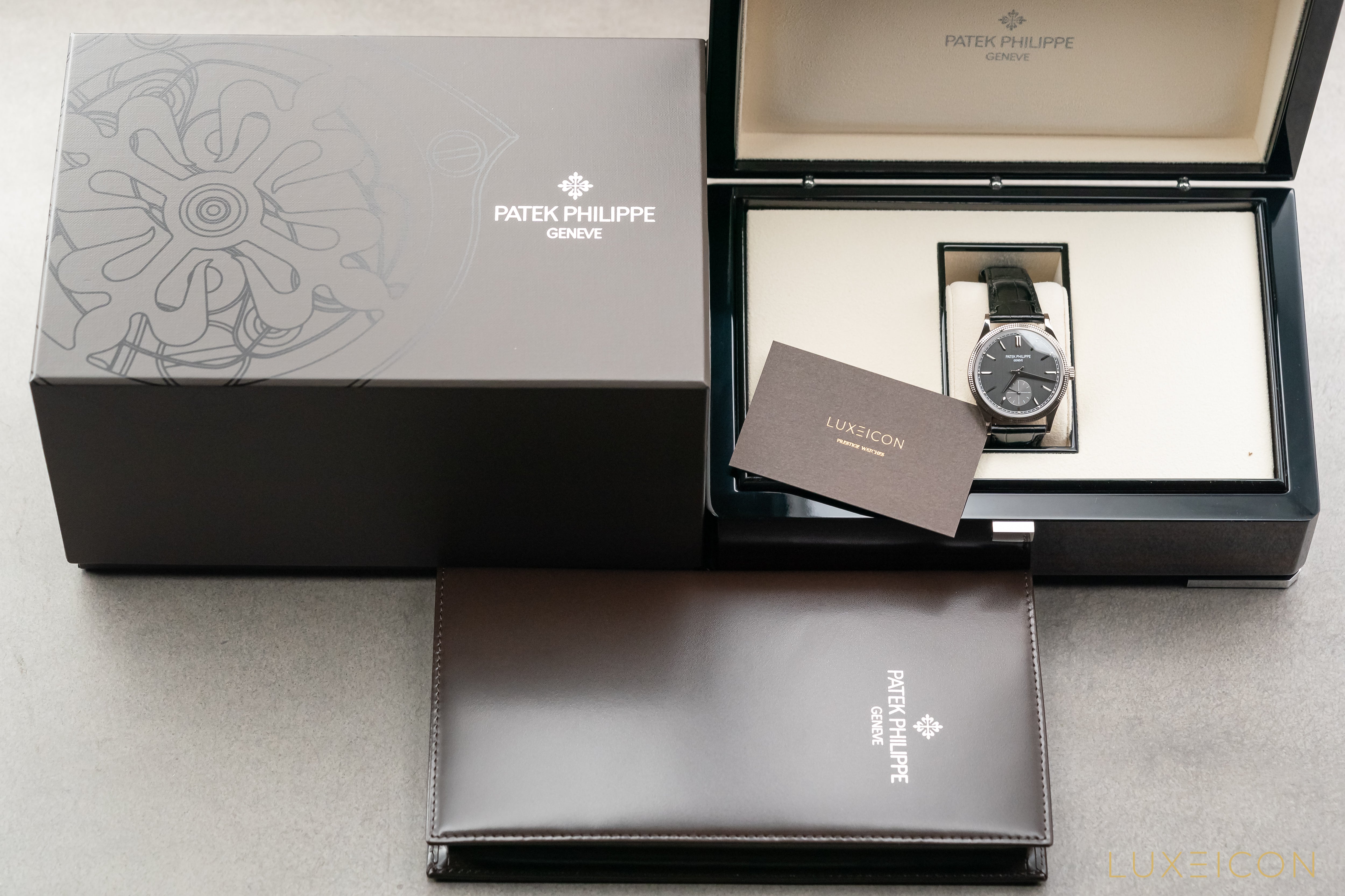 Patek Philippe Calatrava 39mm White Gold Grey Dial 6119G-001 2022