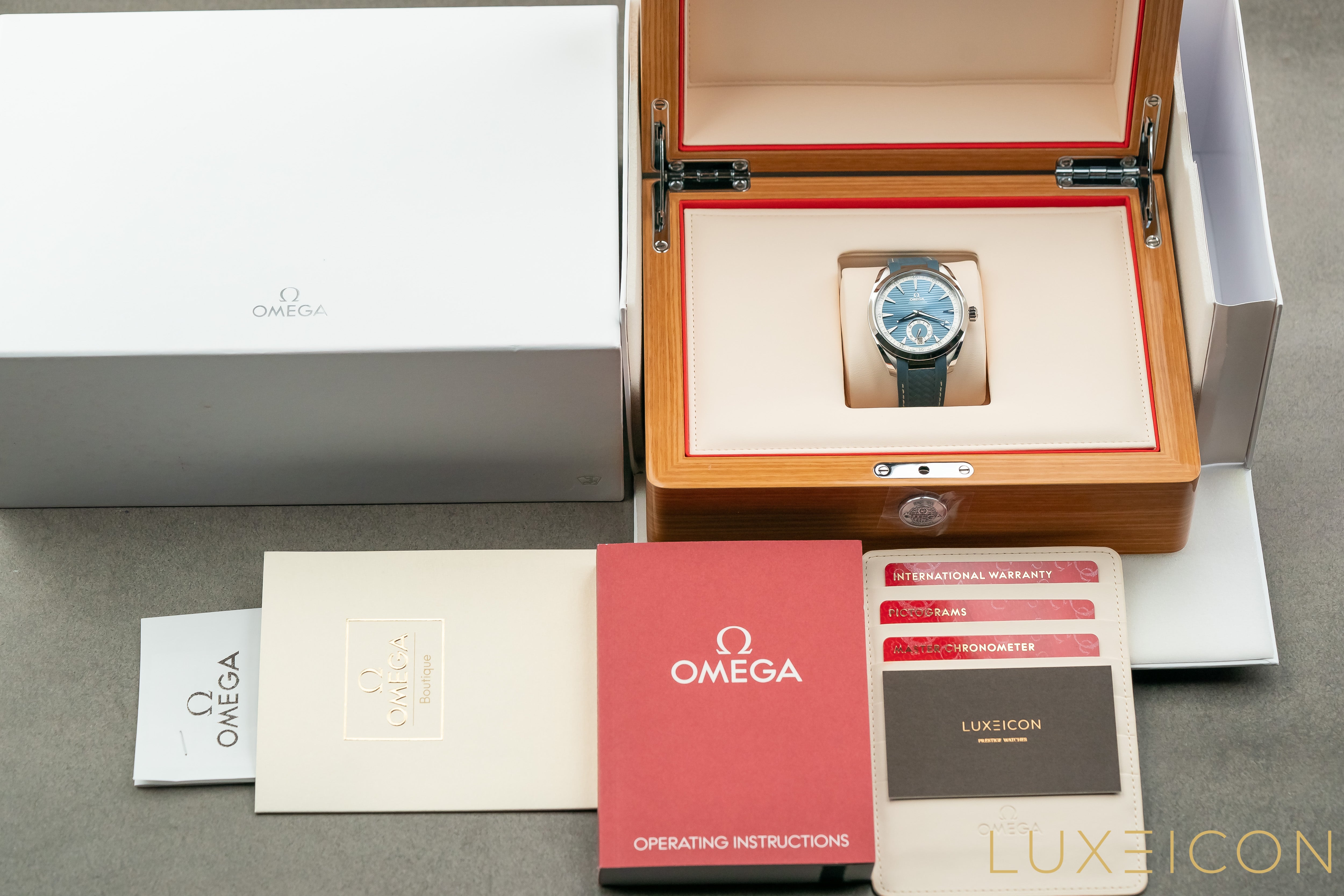 Omega Seamaster Aqua Terra Small Seconds Blue Dial 150M 2022