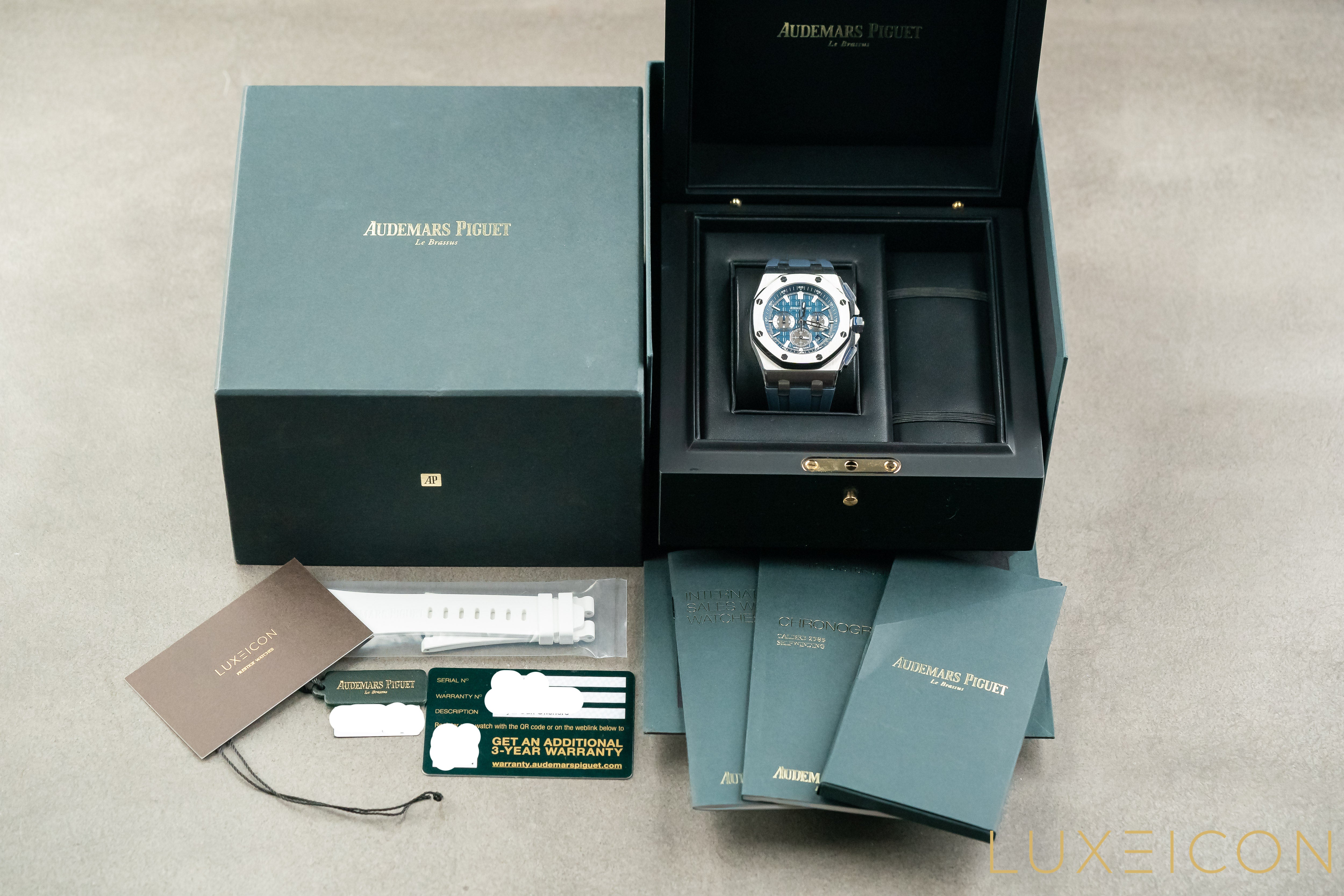 Audemars Piguet Royal Oak Offshore Chronograph 26480TI Titanium Blue