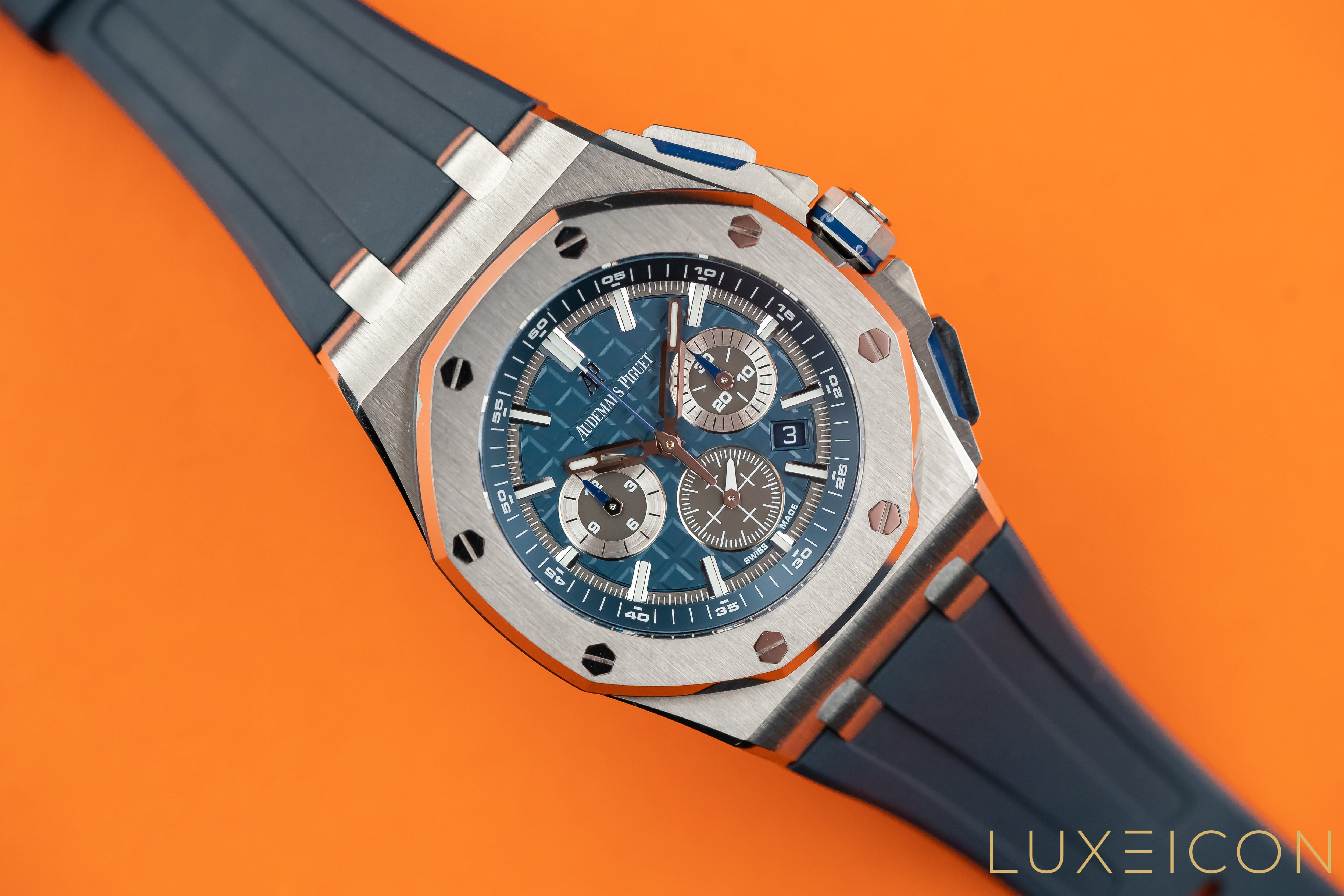 Audemars Piguet Royal Oak Offshore Chronograph 26480TI Titanium Blue