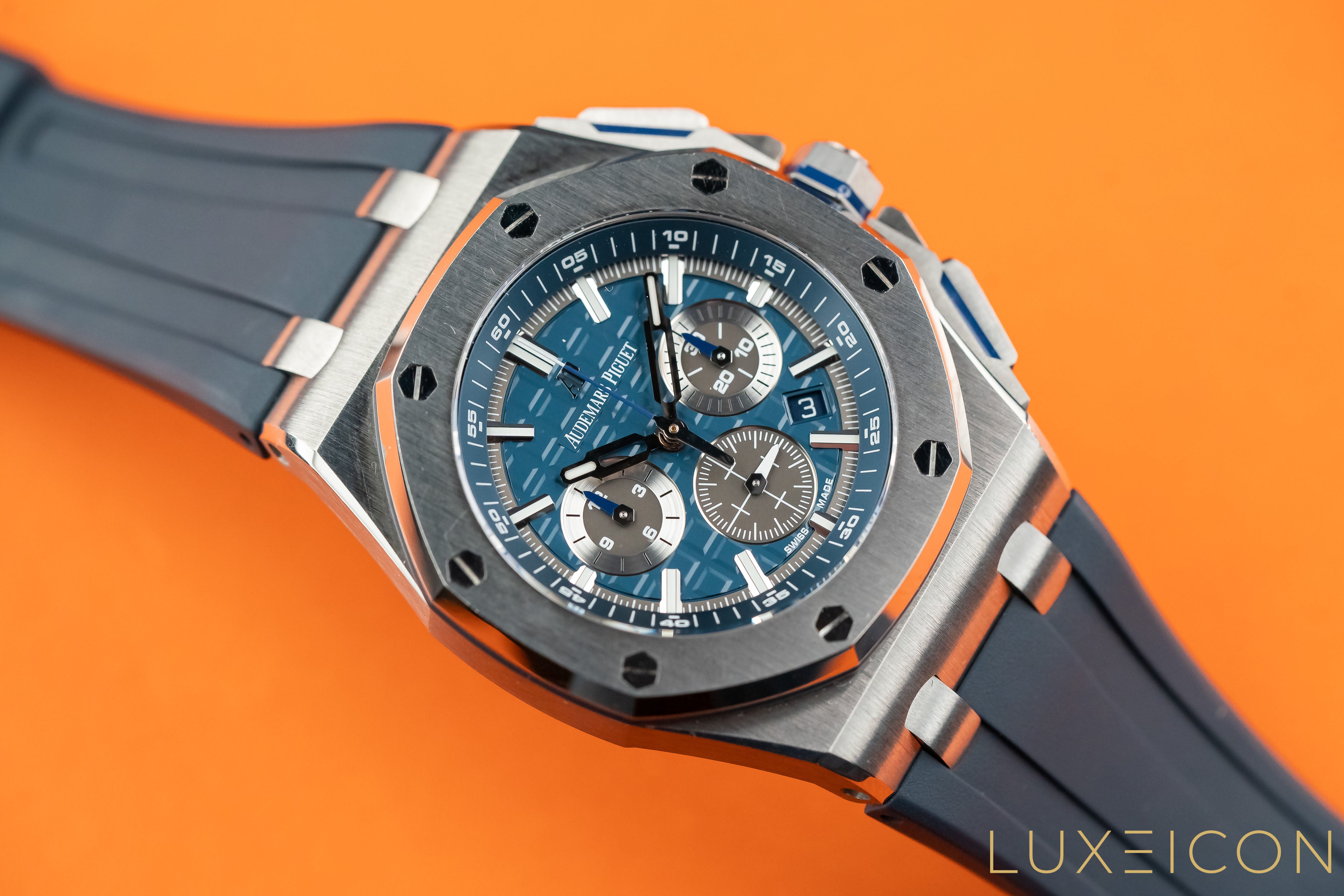 Audemars Piguet Royal Oak Offshore Chronograph 26480TI Titanium Blue