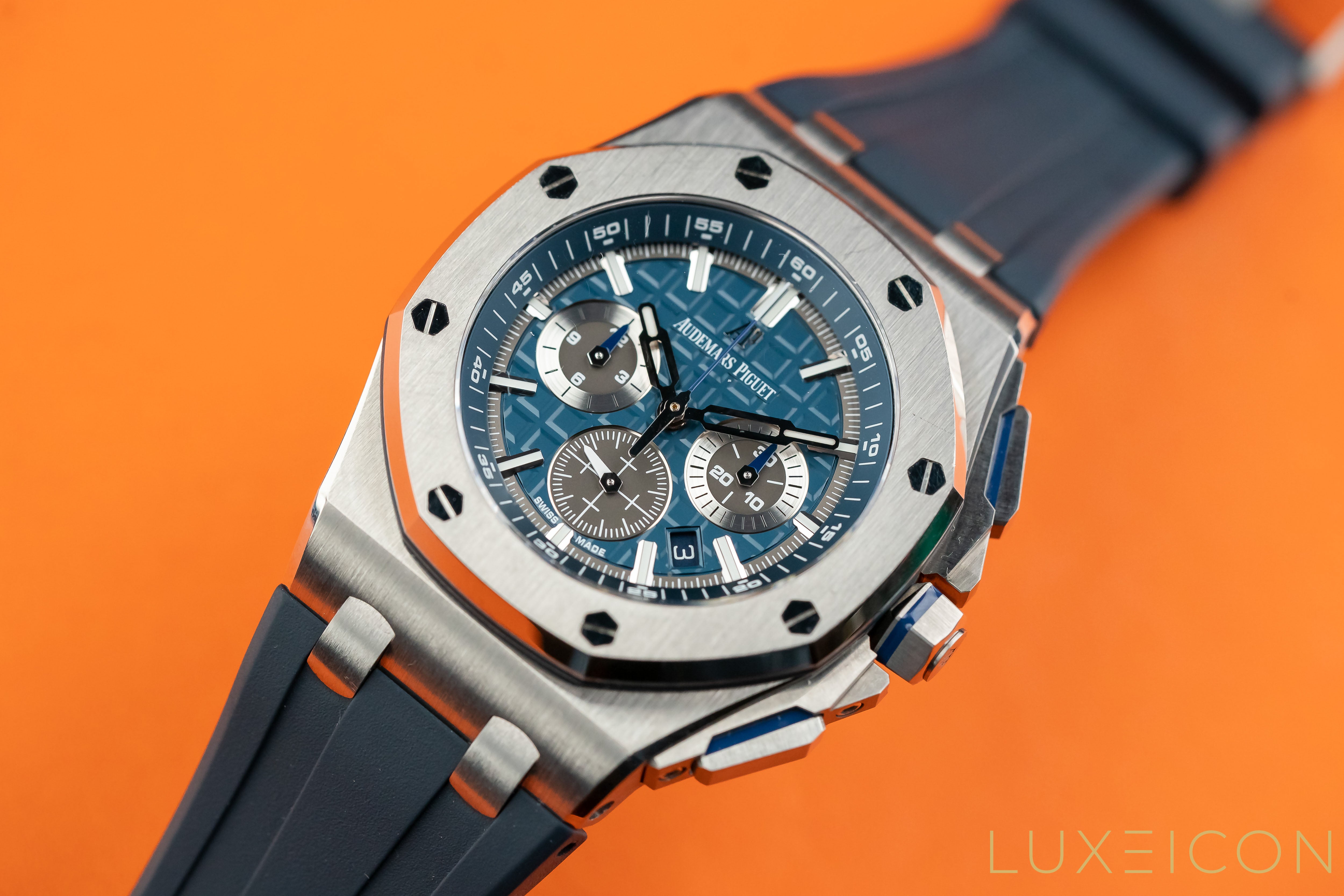 Audemars Piguet Royal Oak Offshore Chronograph 26480TI Titanium Blue