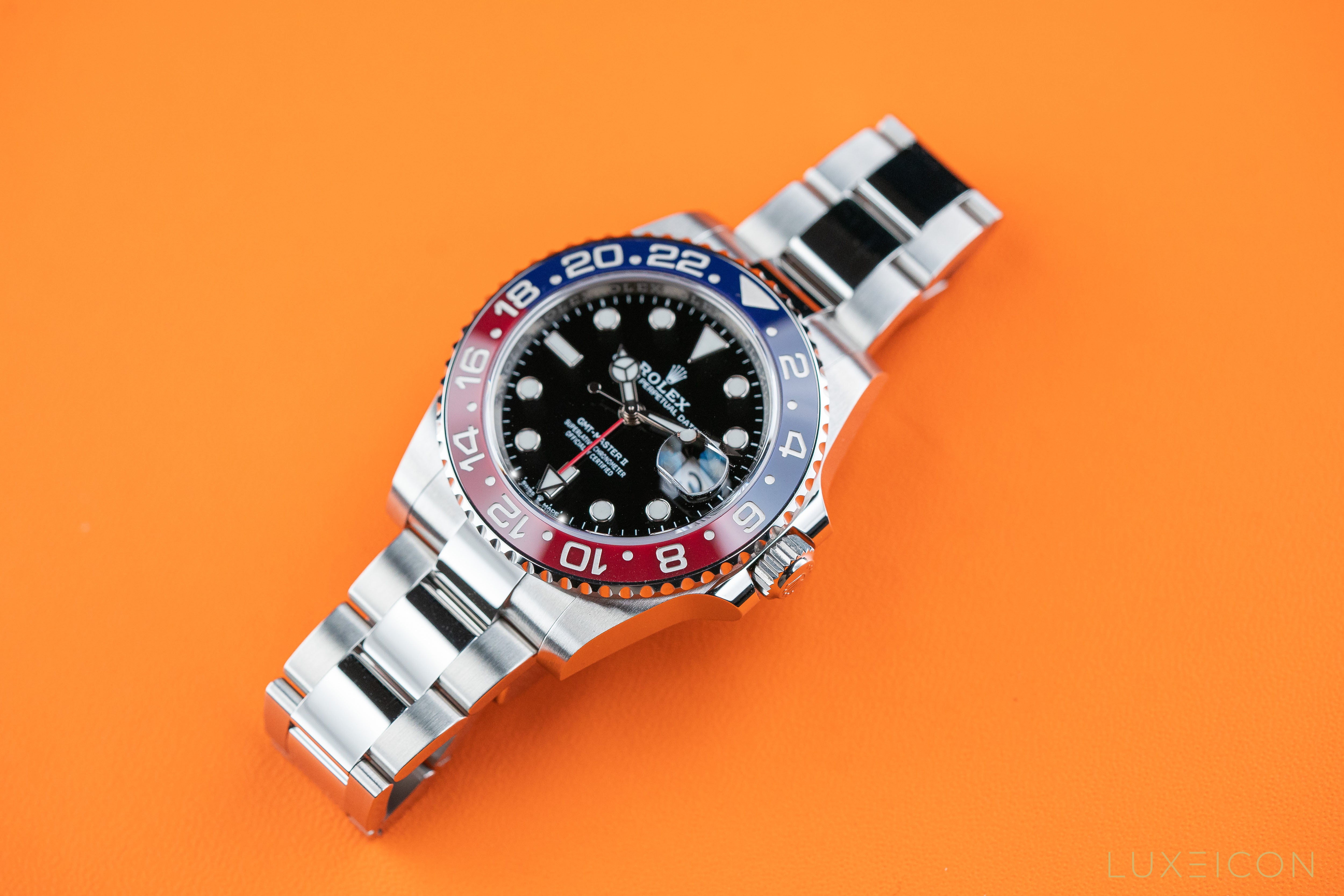 Rolex GMT-Master II Pepsi 126710BLRO 2022 Model Oyster Bracelet