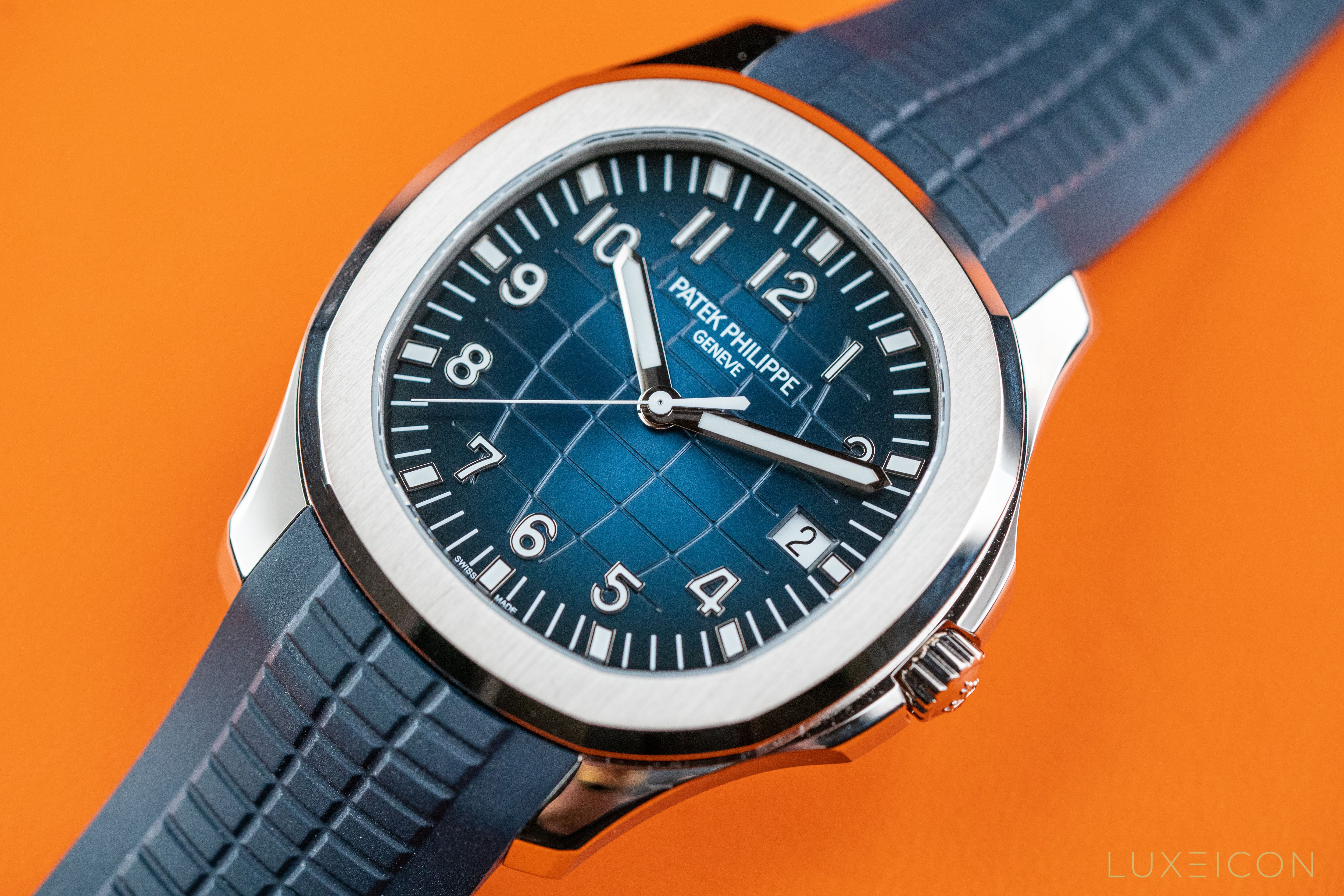 Patek Philippe Aquanaut 5168G-001 Aquanaut Blue Dial 42mm White Gold 2025