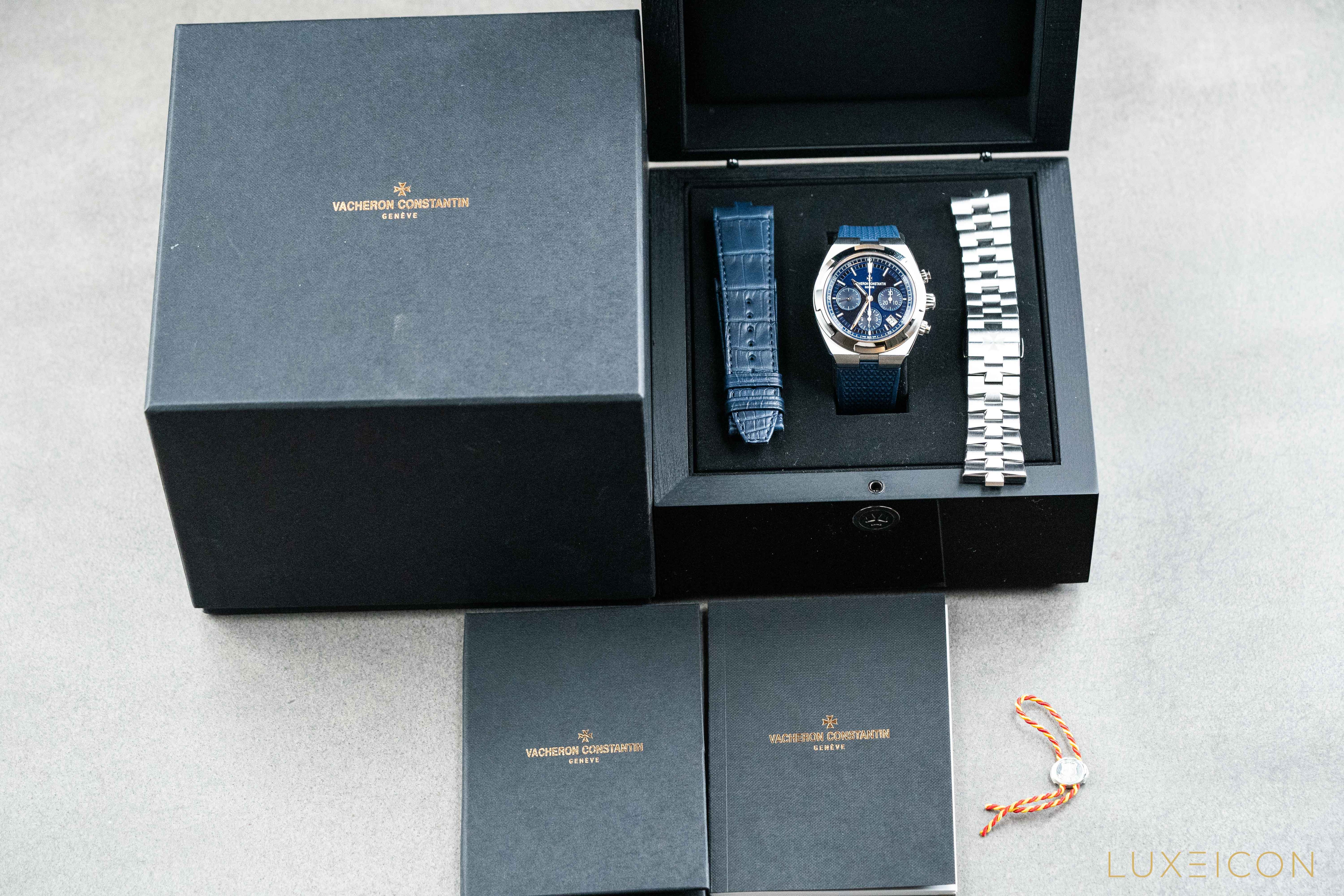 Vacheron Constantin Overseas Chronograph Blue Dial 5500V/110A-B148 2022