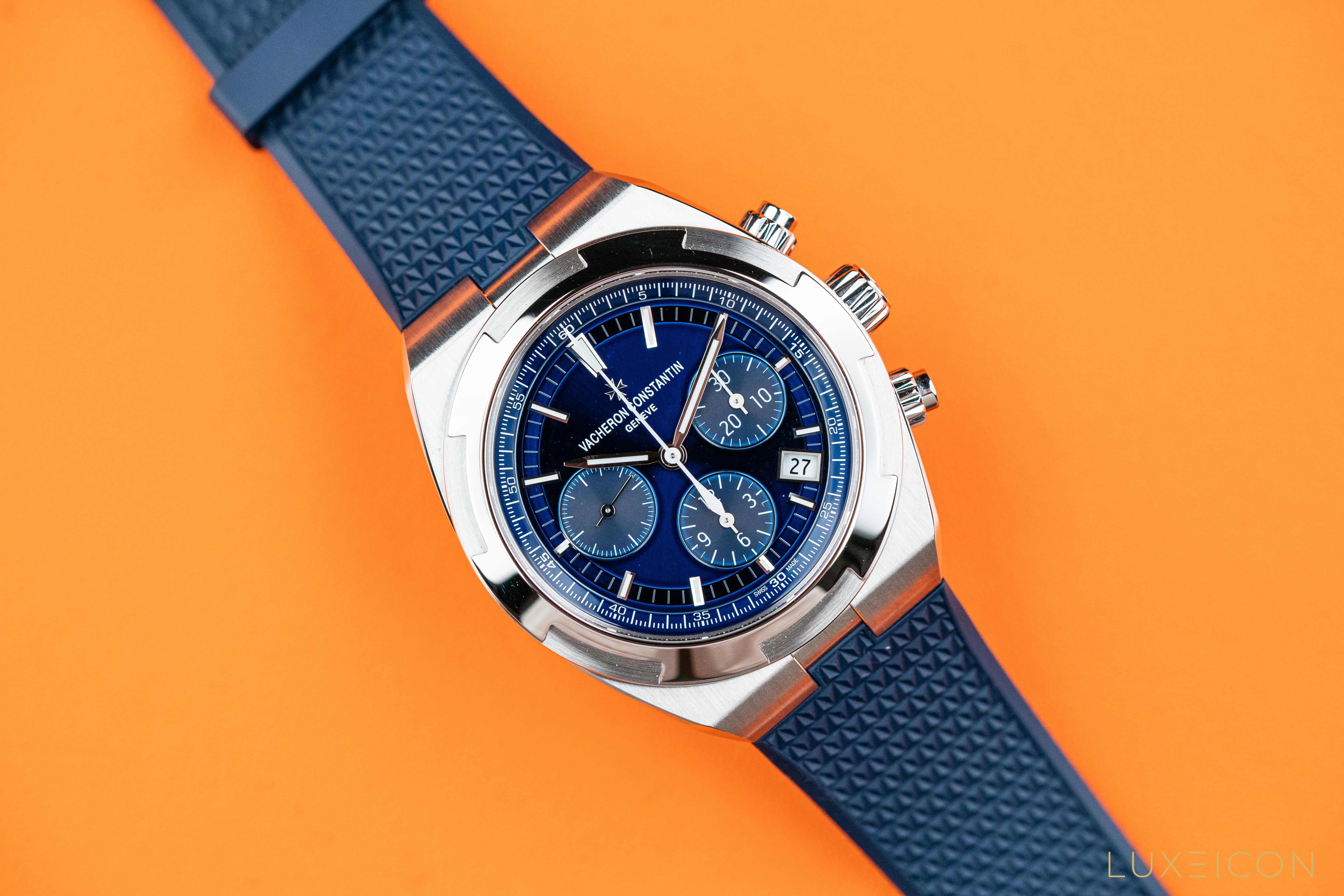 Vacheron Constantin Overseas Chronograph Blue Dial 5500V/110A-B148 2022