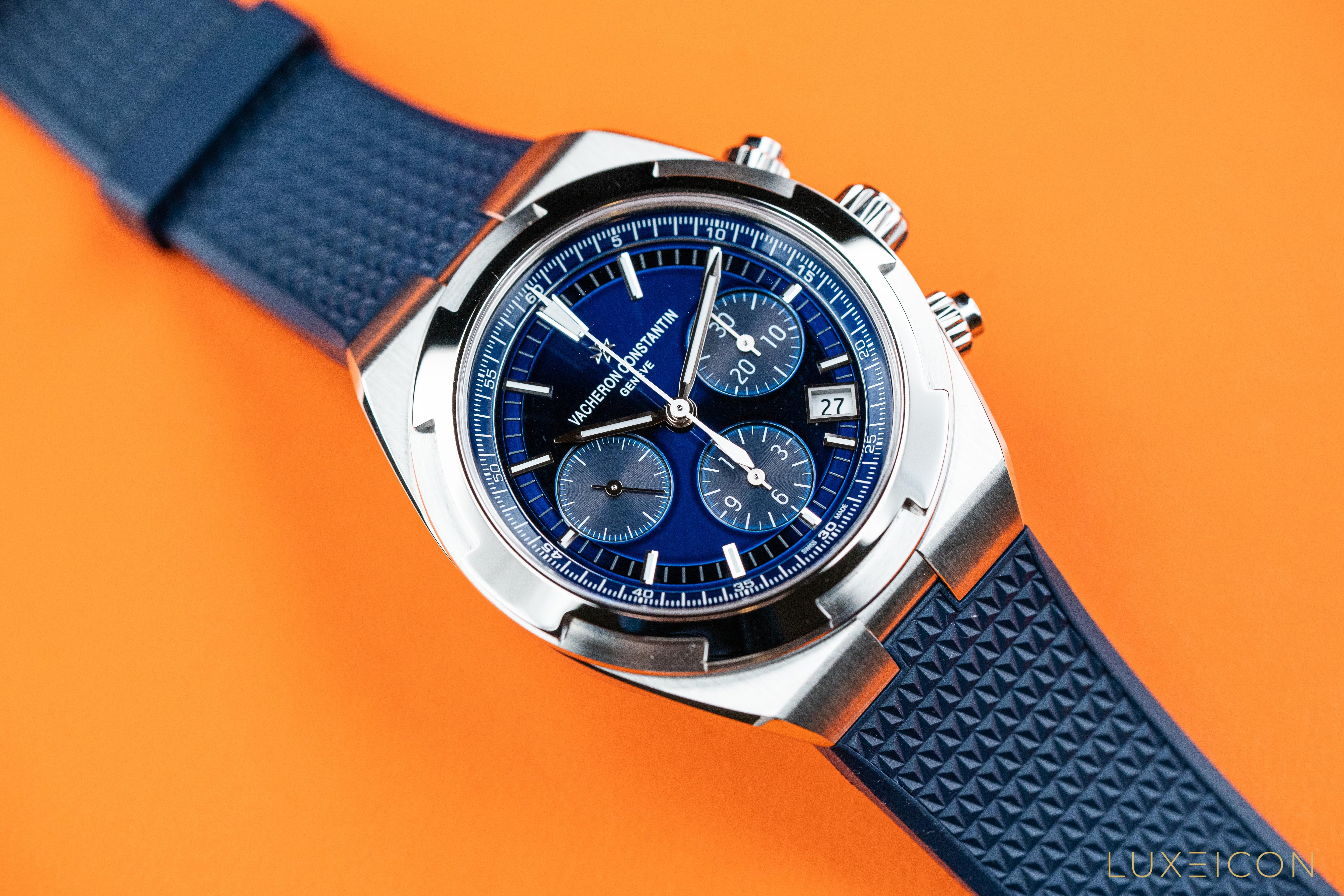 Vacheron Constantin Overseas Chronograph Blue Dial 5500V/110A-B148 2022