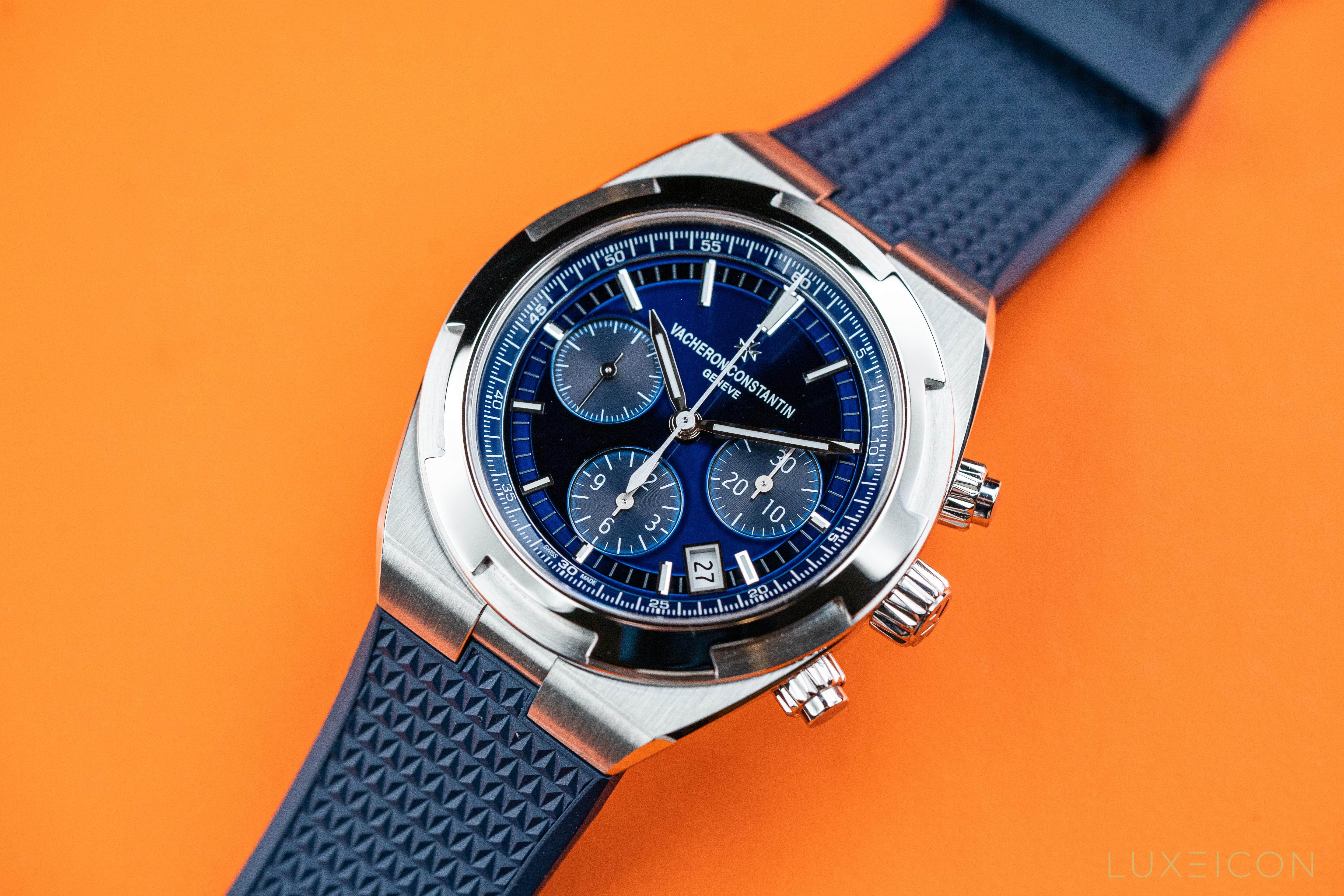 Vacheron Constantin Overseas Chronograph Blue Dial 5500V/110A-B148 2022