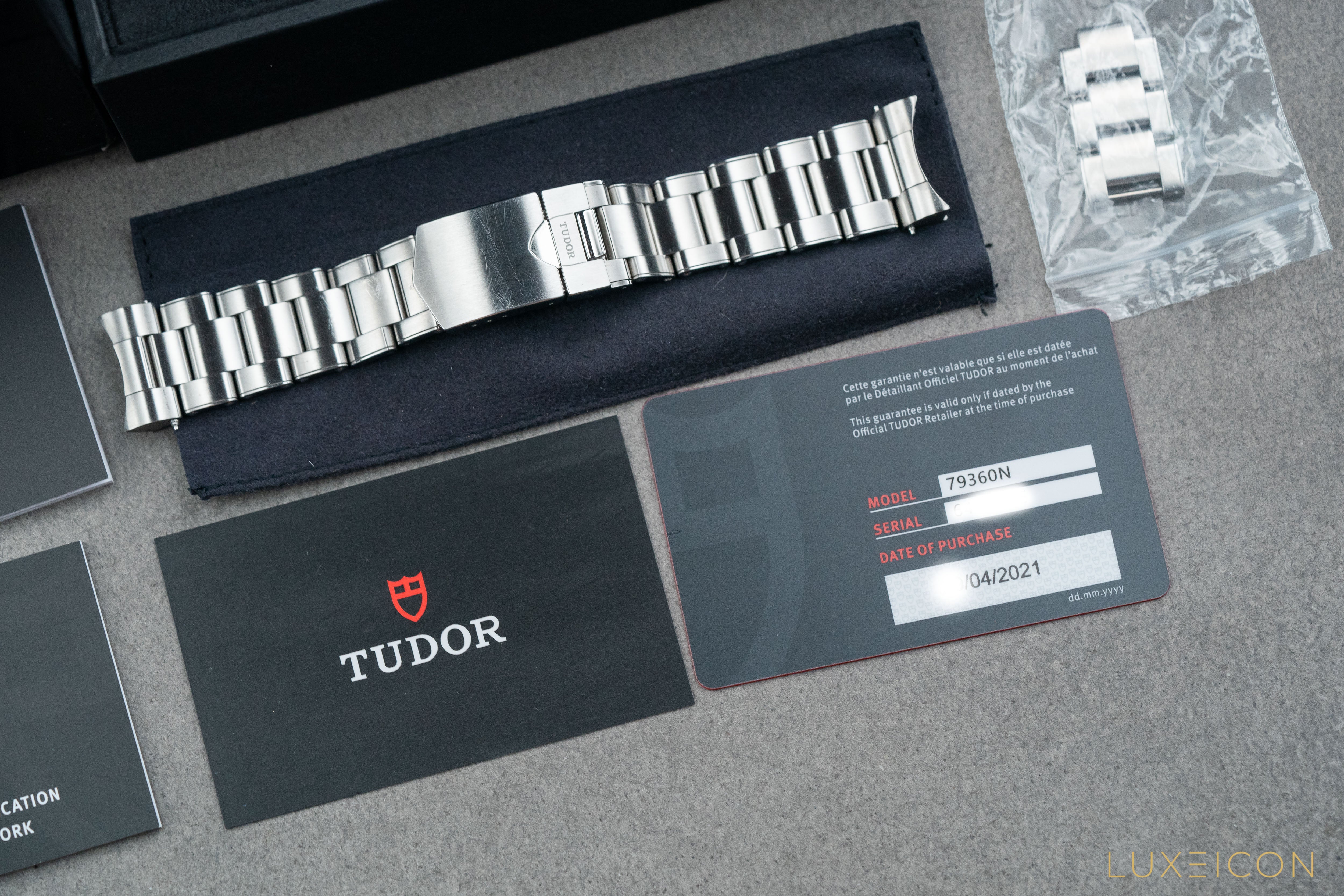 Tudor Heritage Black Bay Chronograph Full Black Dial 79360N 41 mm 2021