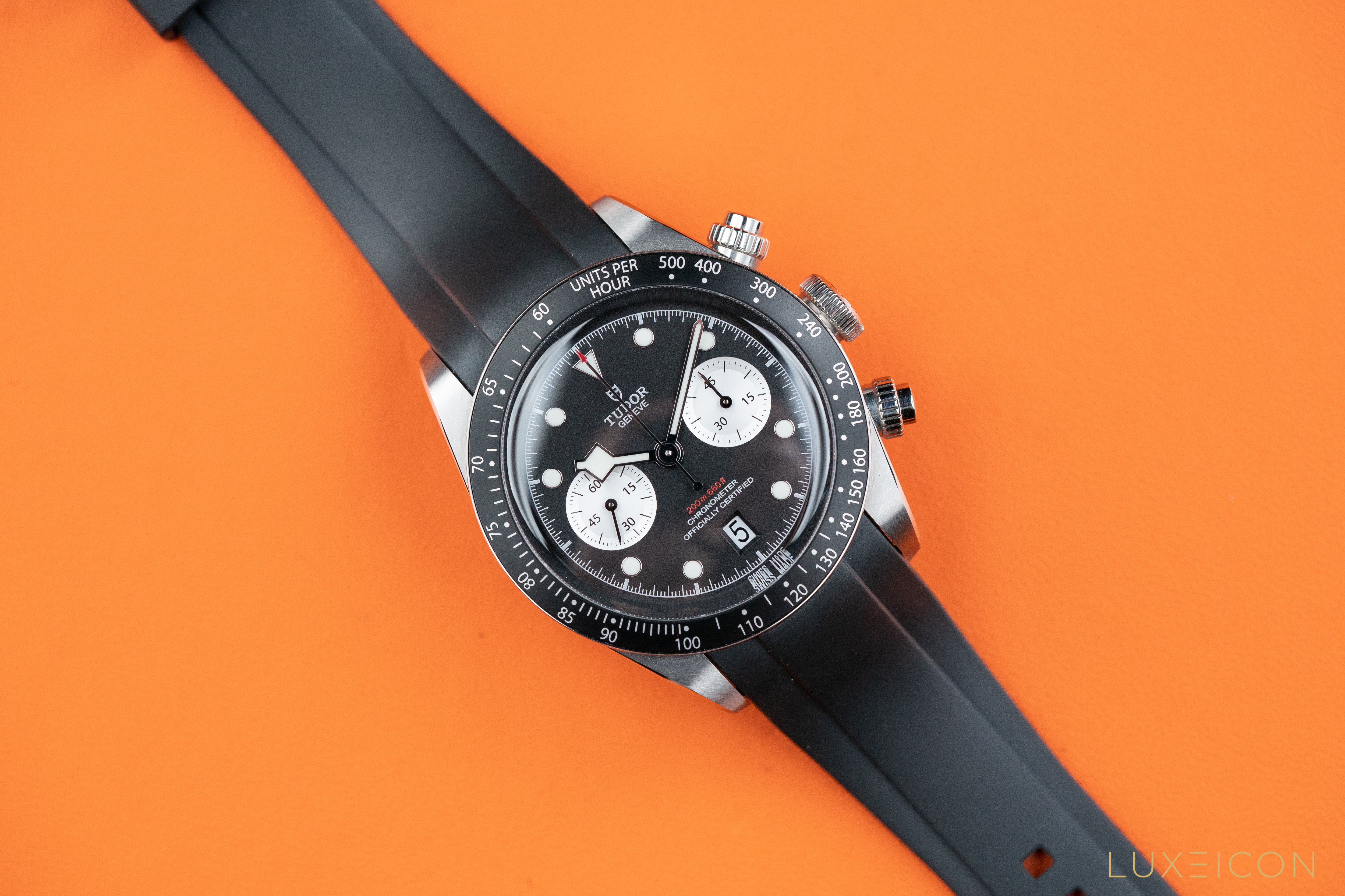 Tudor Heritage Black Bay Chronograph Full Black Dial 79360N 41 mm 2021