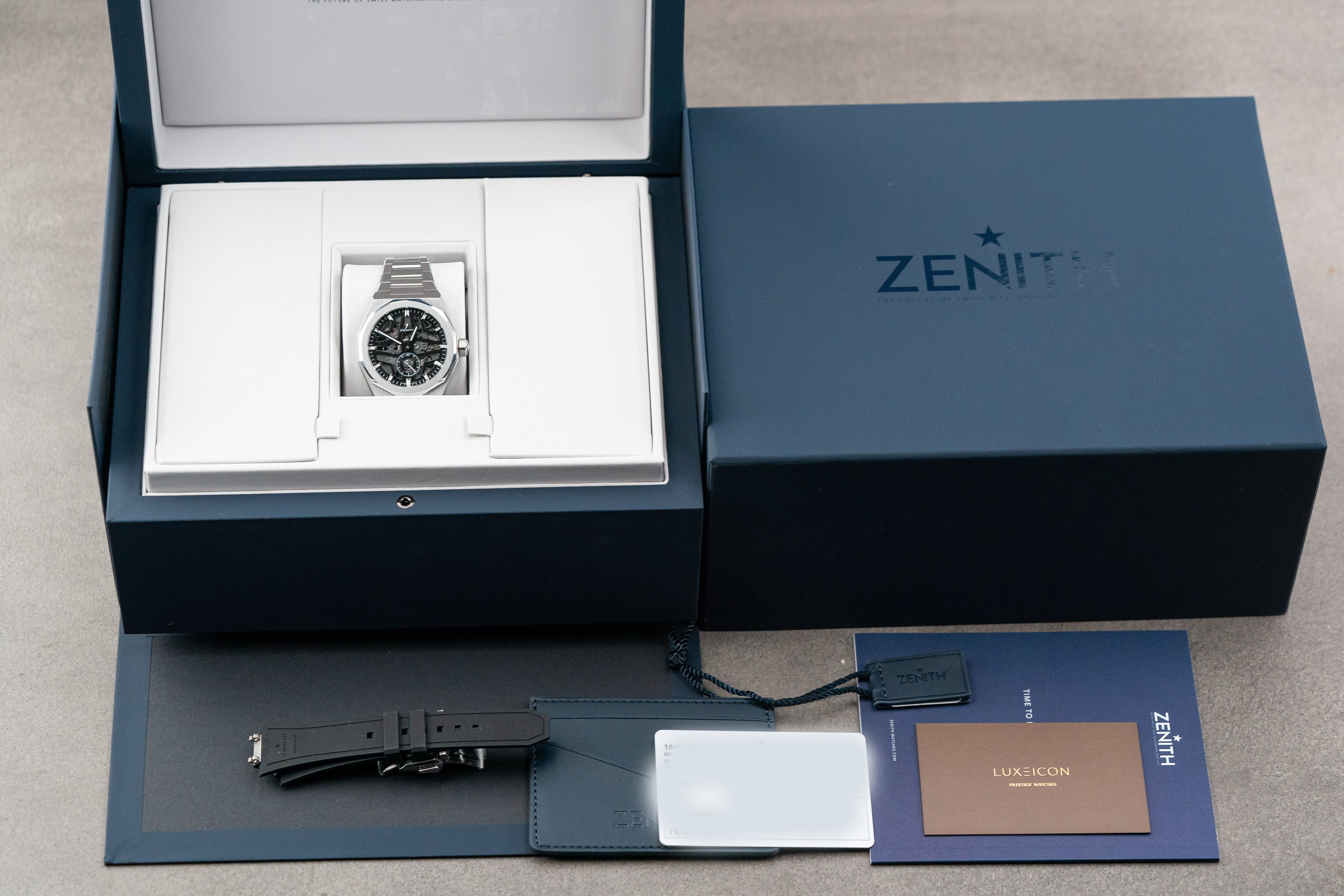 Zenith Defy Skyline Skeleton Automatic 41mm Mens Watch 03.9300.3620/78.I001<br>