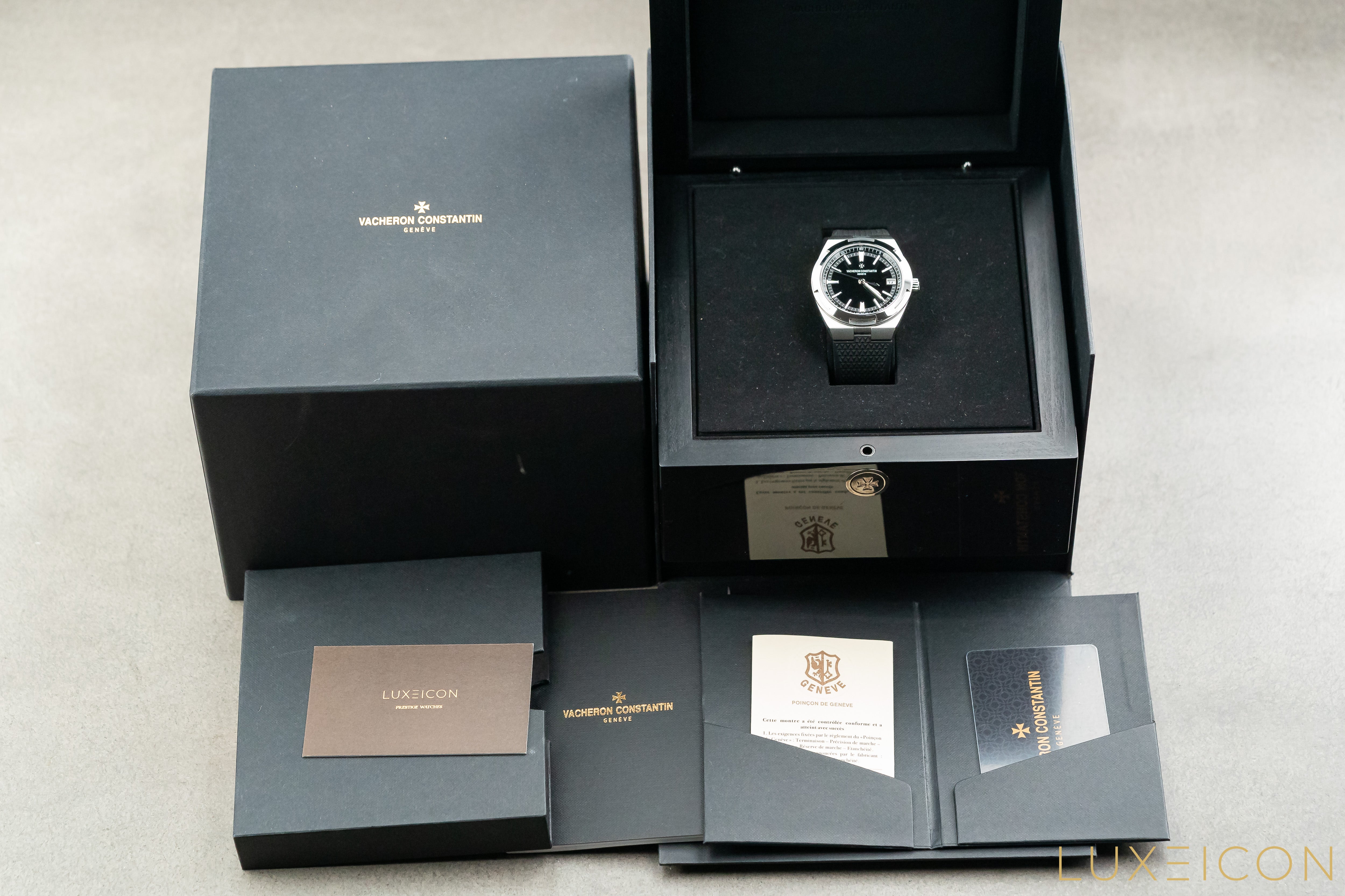 Vacheron Constantin Oversea 41mm Automatic 4500V/110A-B483 Black Dial 2021.12<br>