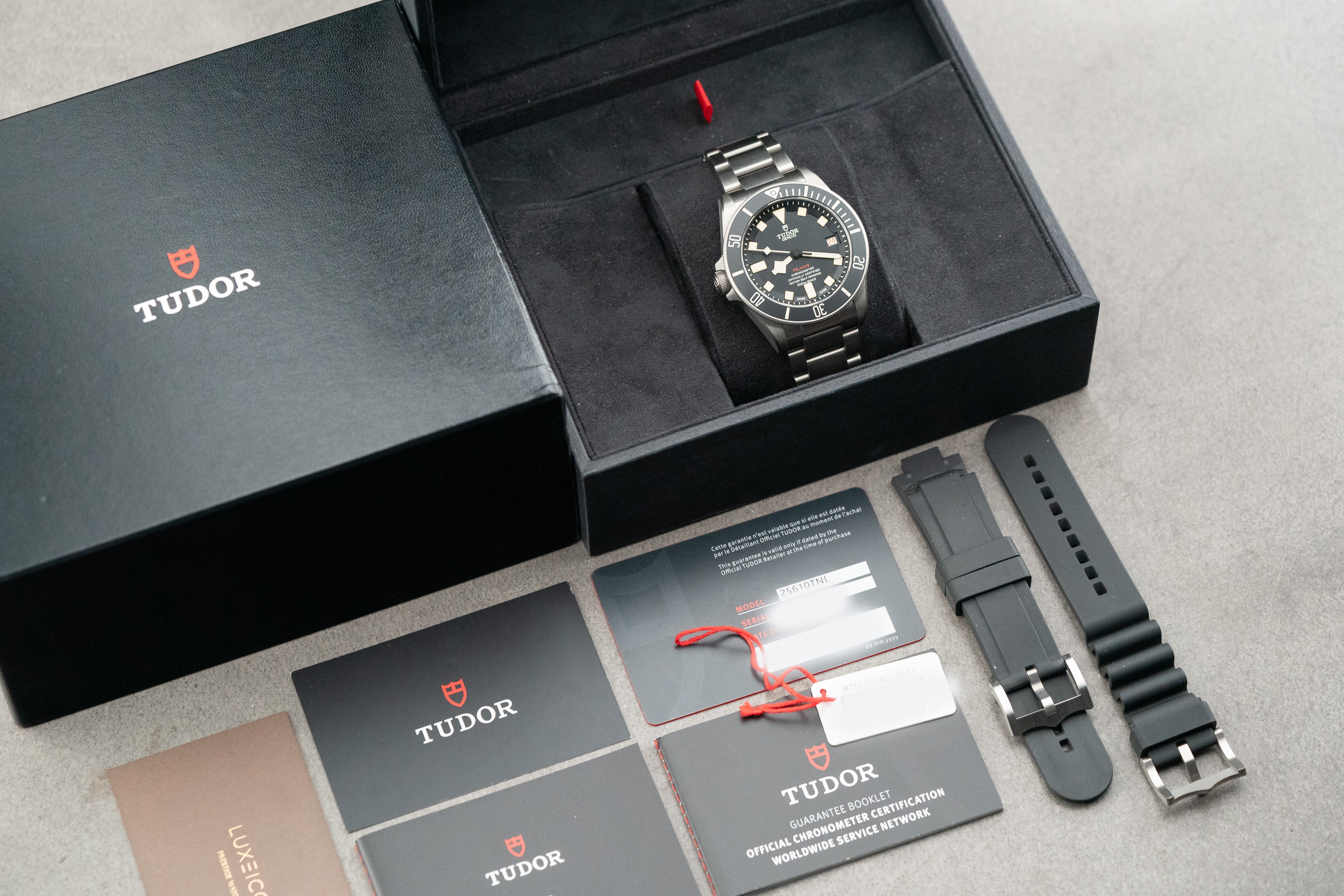 Tudor Heritage Black Bay Pelagos LHD Titanium Black 25610TN