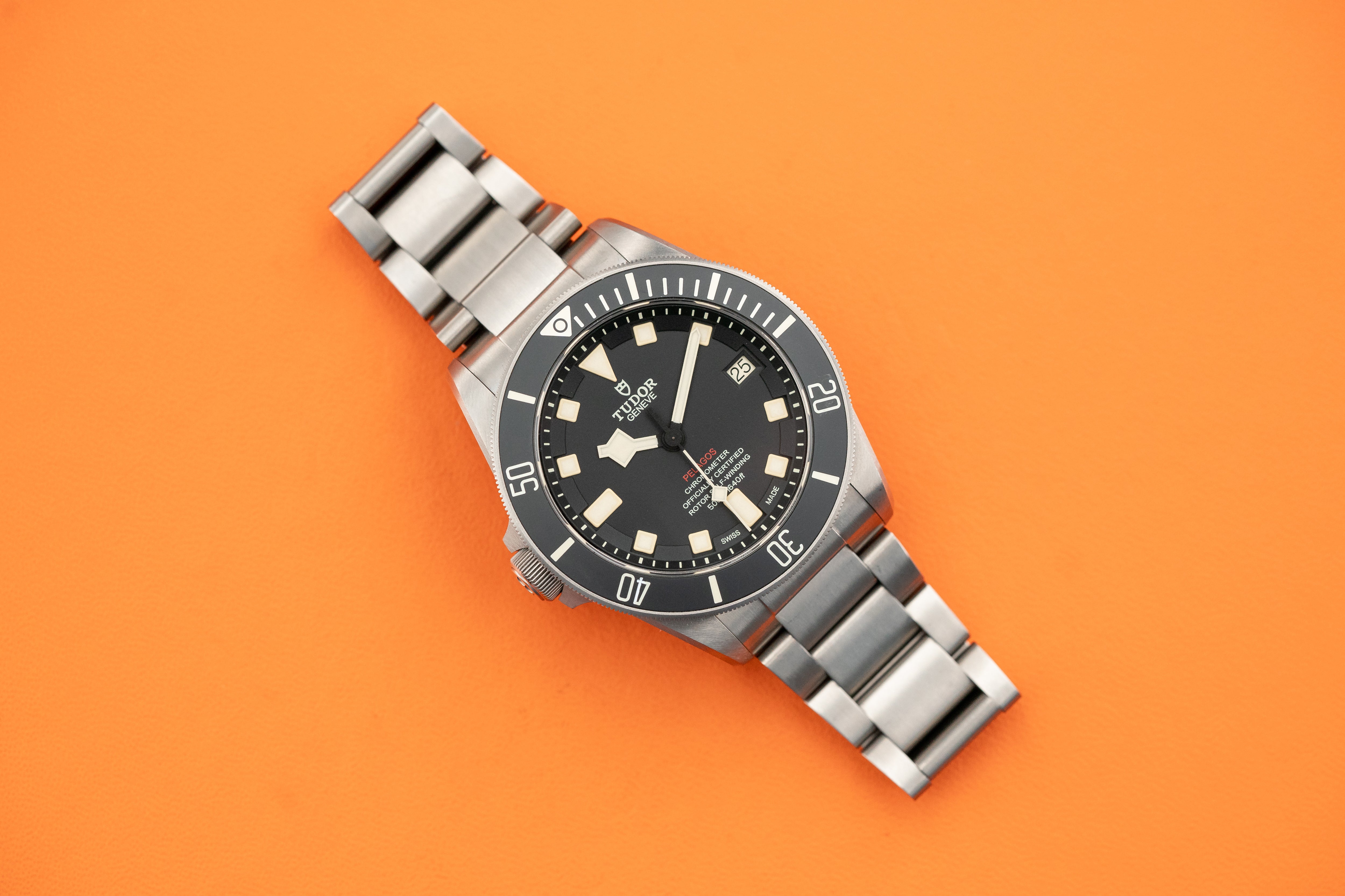 Tudor Heritage Black Bay Pelagos LHD Titanium Black 25610TN