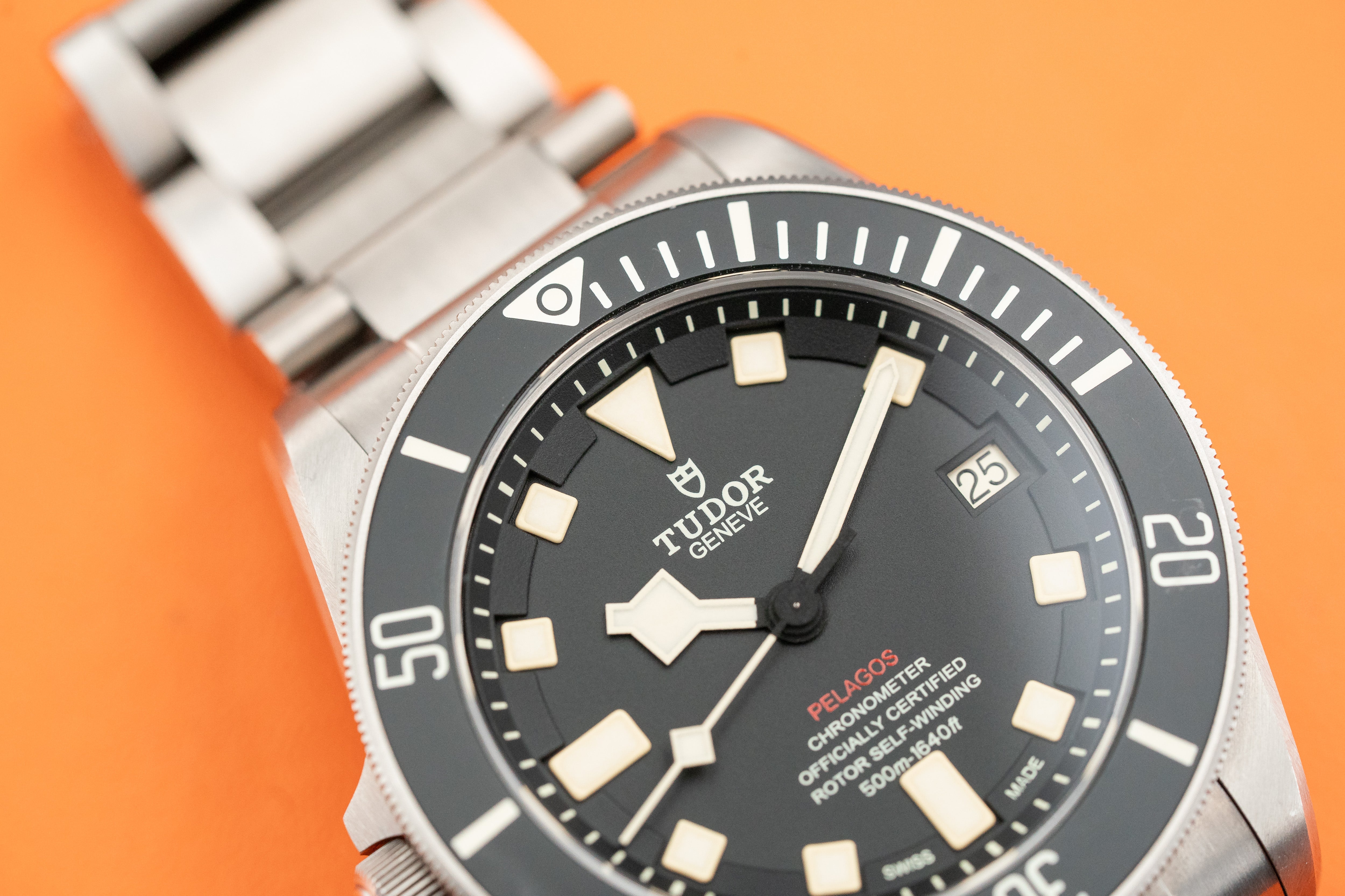 Tudor Heritage Black Bay Pelagos LHD Titanium Black 25610TN