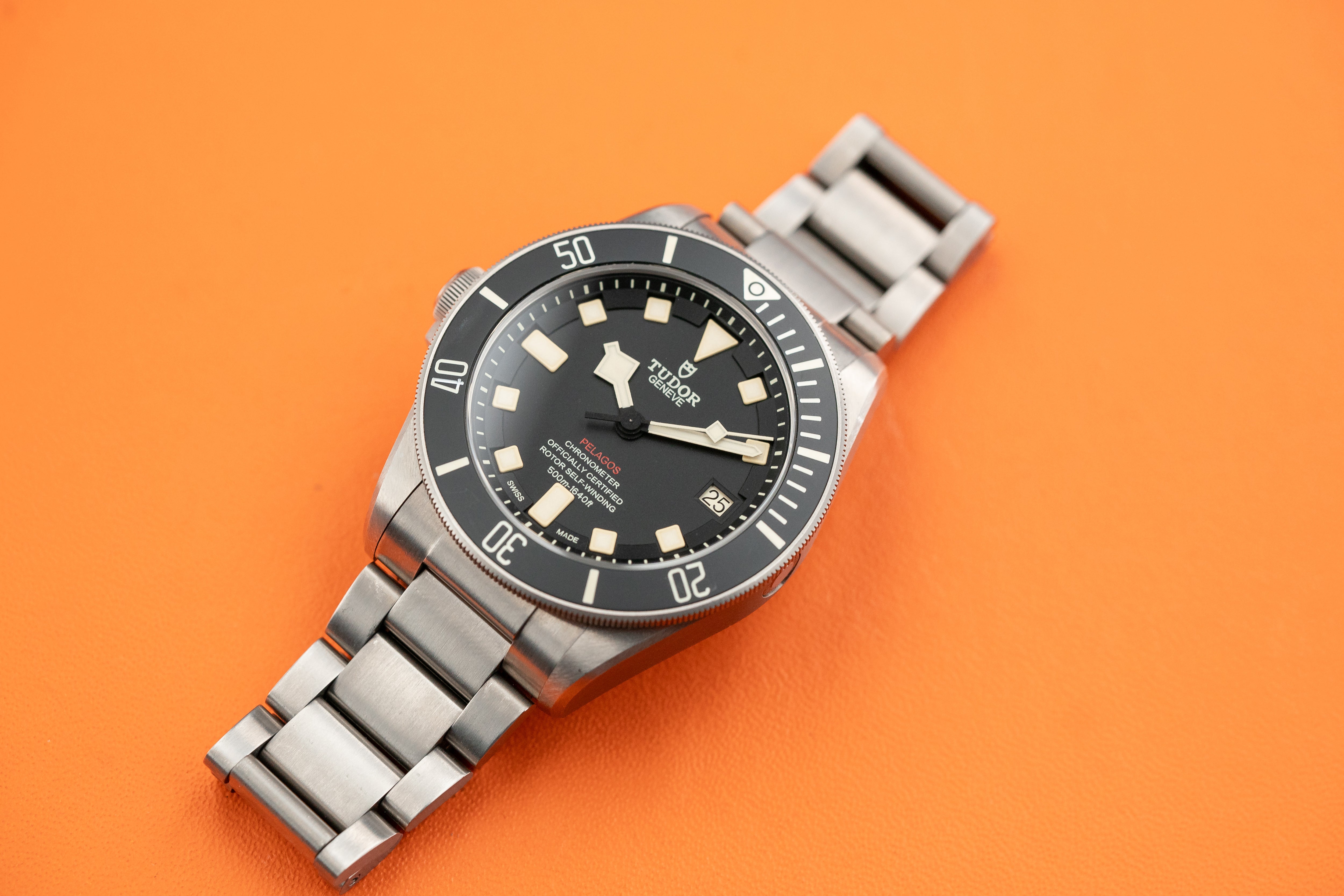 Tudor Heritage Black Bay Pelagos LHD Titanium Black 25610TN