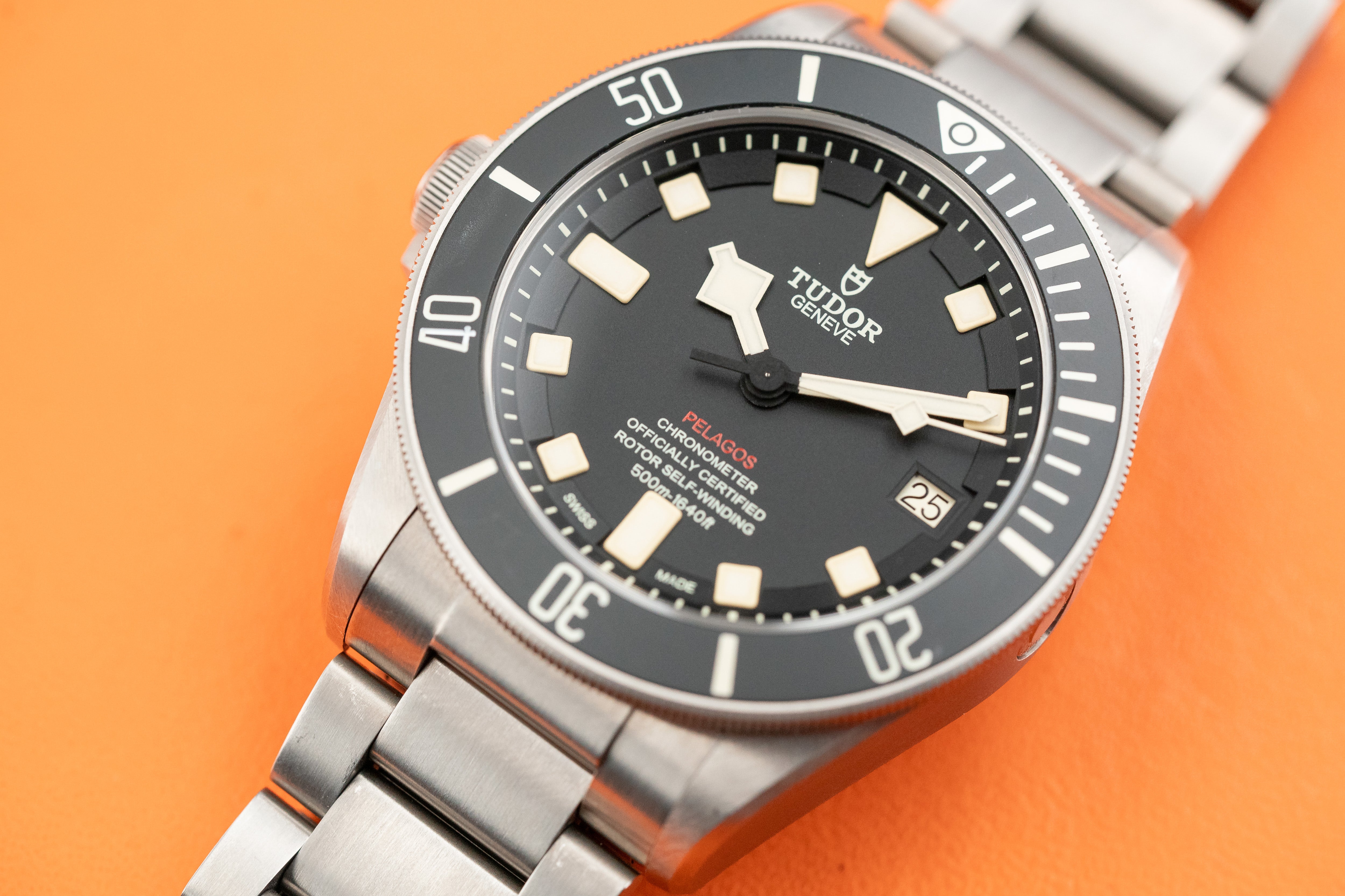 Tudor Heritage Black Bay Pelagos LHD Titanium Black 25610TN