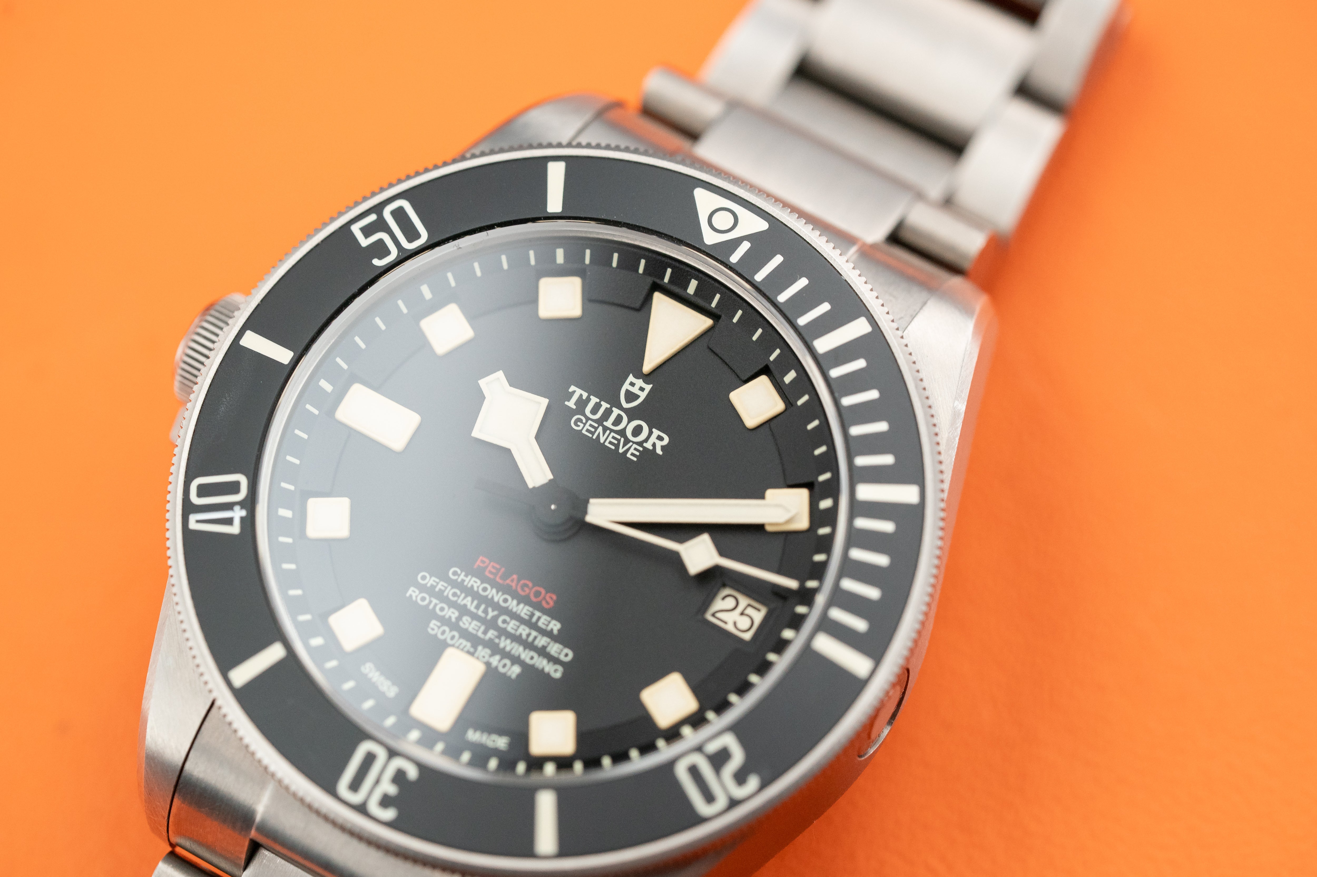 Tudor Heritage Black Bay Pelagos LHD Titanium Black 25610TN