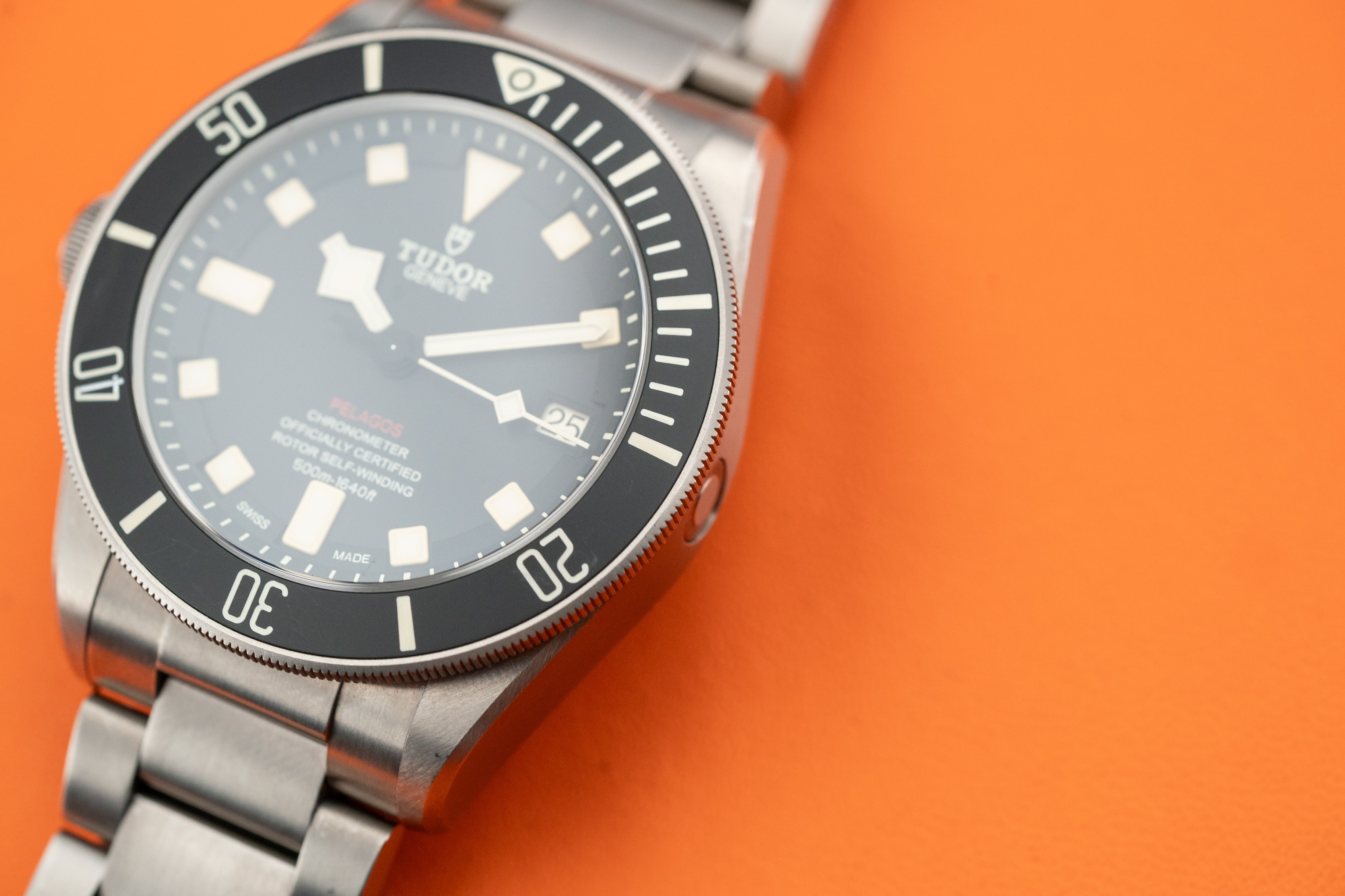 Tudor Heritage Black Bay Pelagos LHD Titanium Black 25610TN