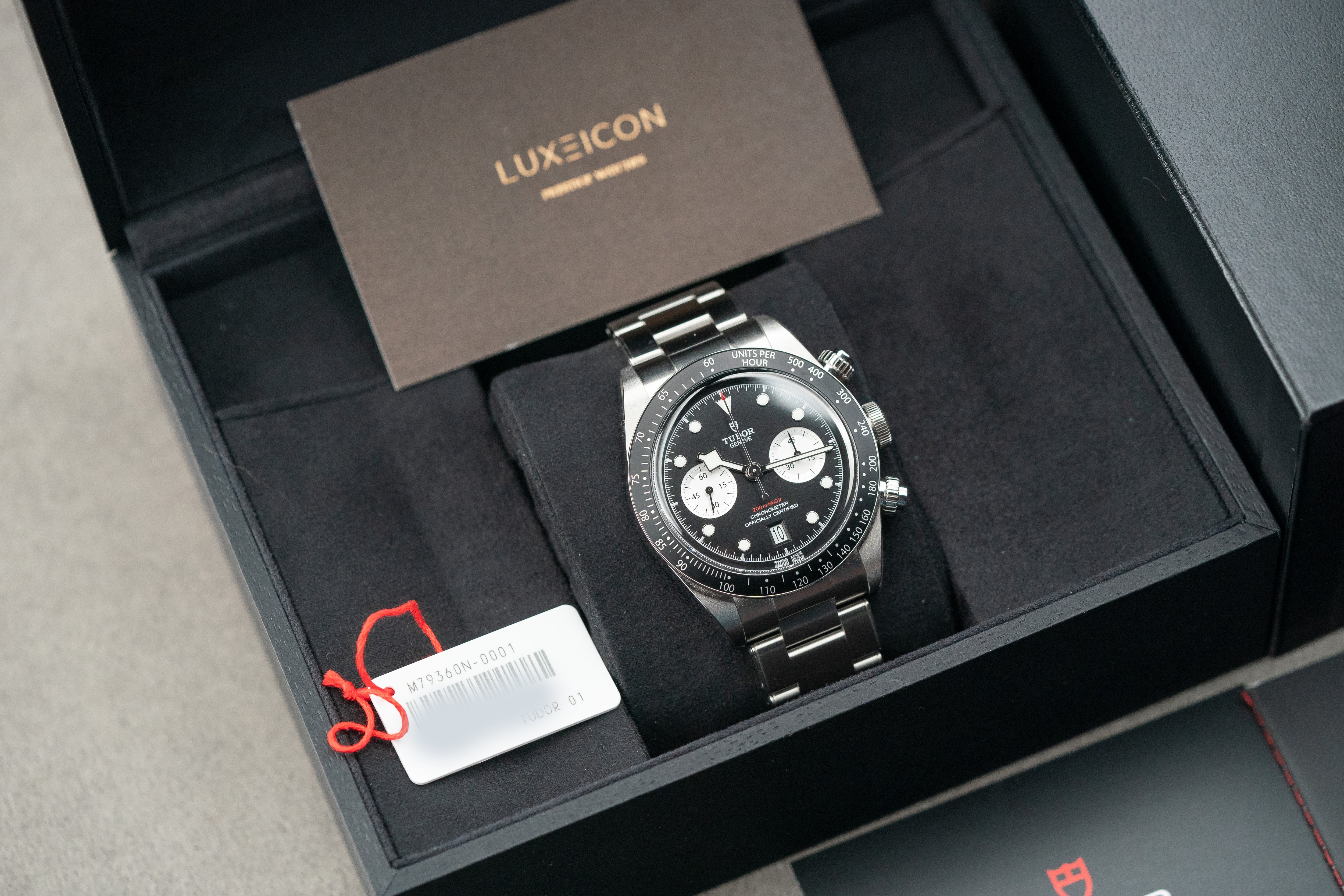 Tudor Heritage Black Bay Chronograph Full Black Dial 79360N 41 mm 2022