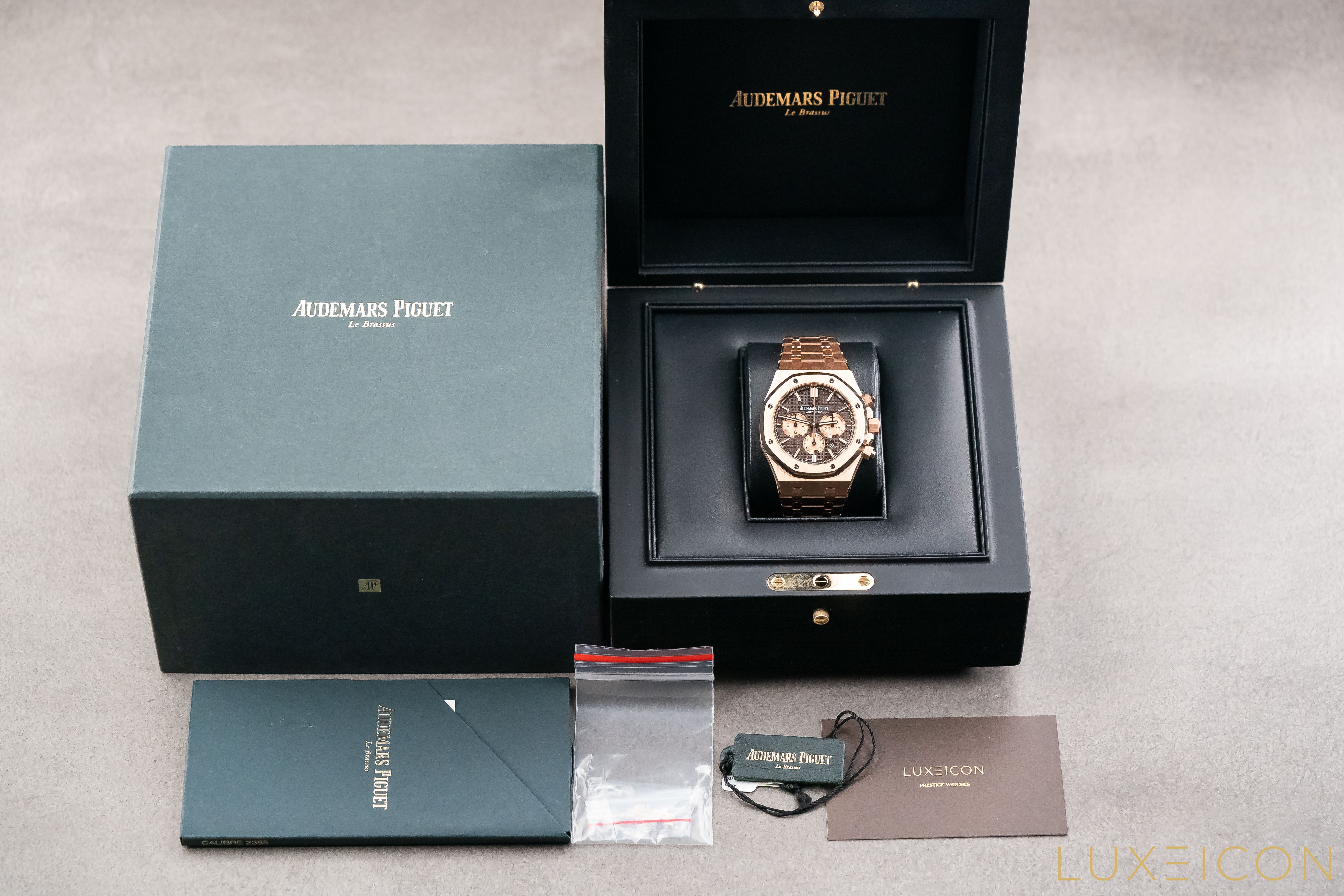 Audemars Piguet Royal Oak Chronograph 26331OR 41mm Rose Gold Brown Dial 2020