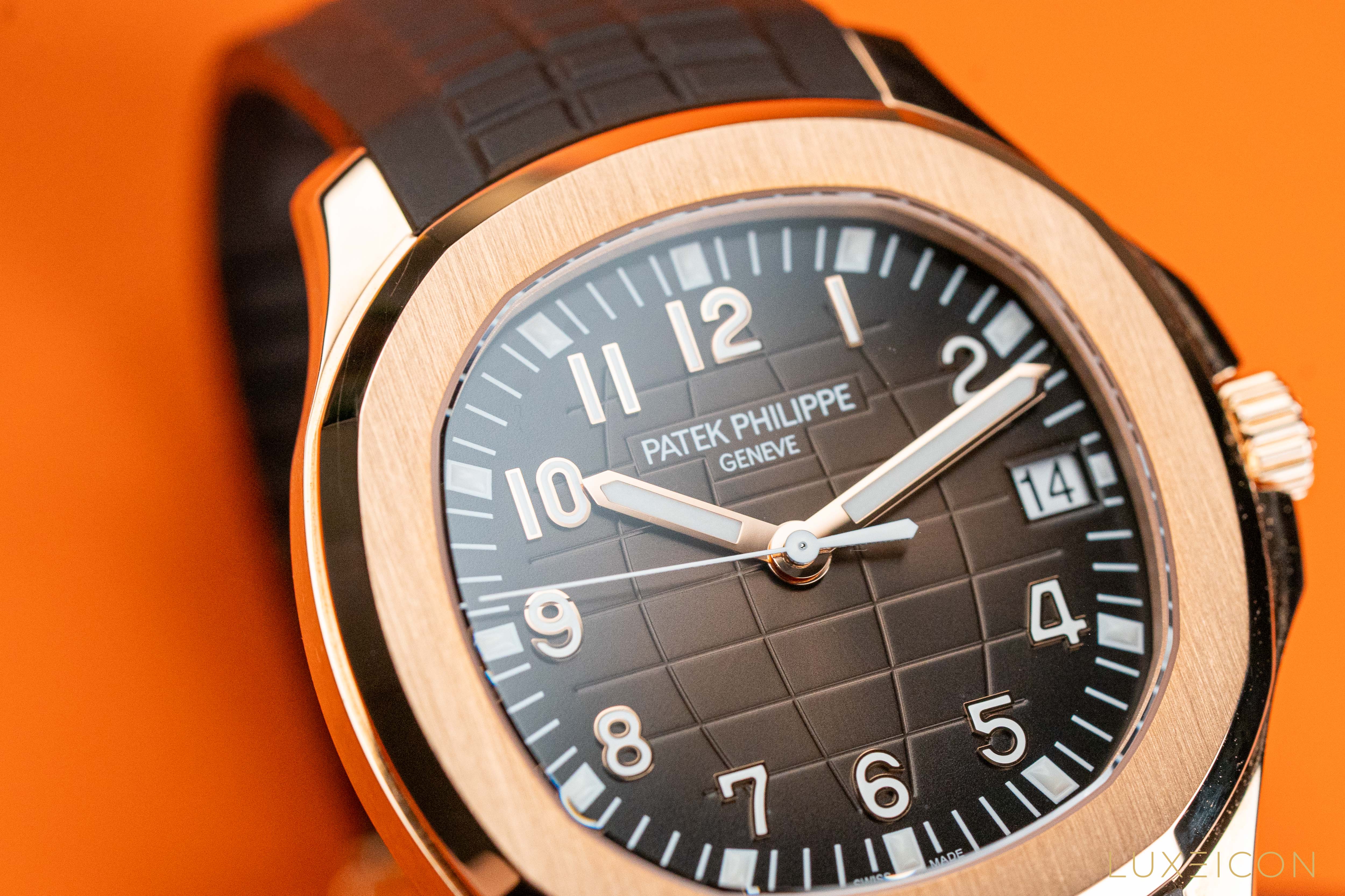 Patek Philippe Aquanaut Rose Gold Chocolate Brown Dial 40mm 5167R-001 2022 BINB