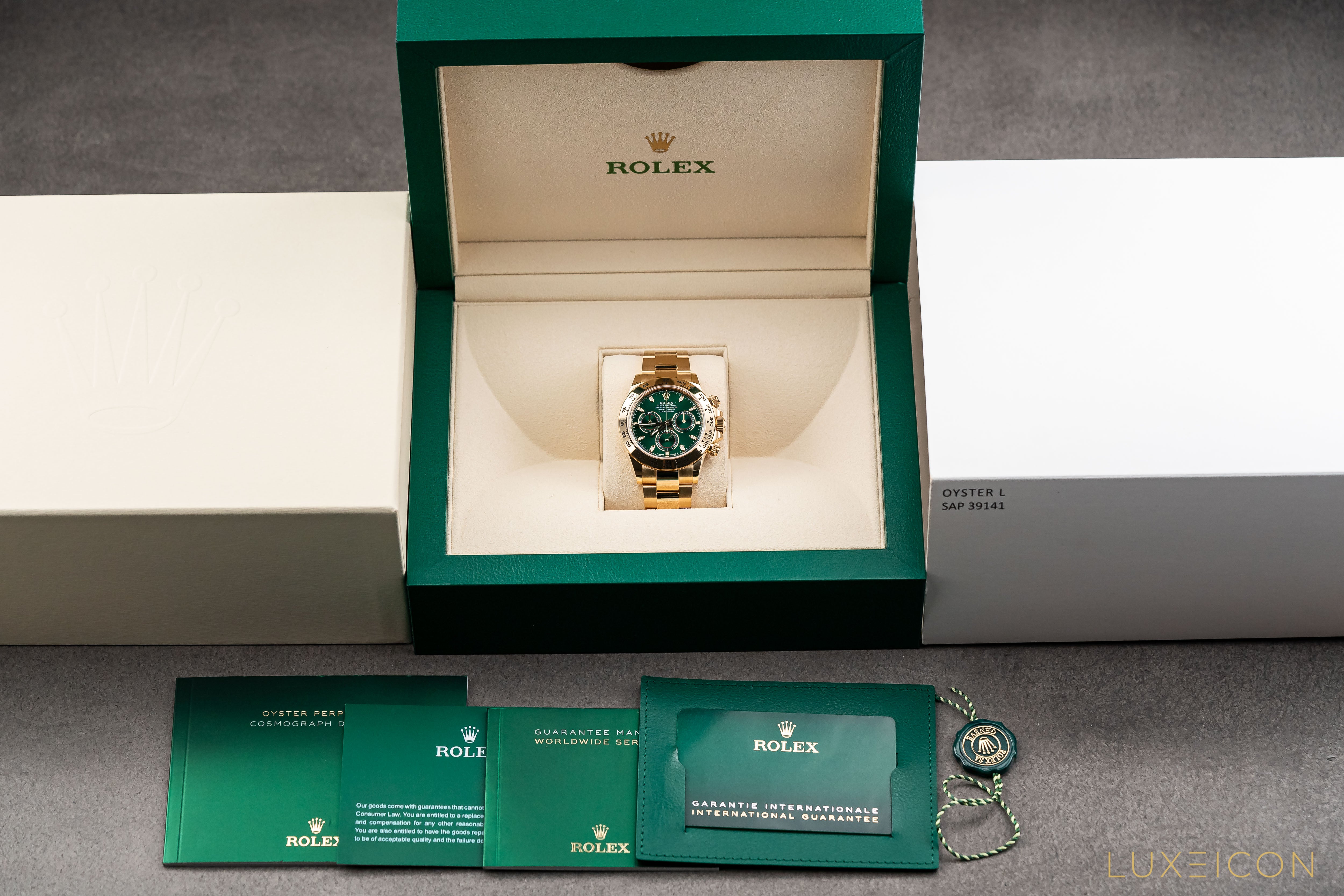 Rolex Yellow Gold Green Dial Daytona “John Mayer” 116508 2022