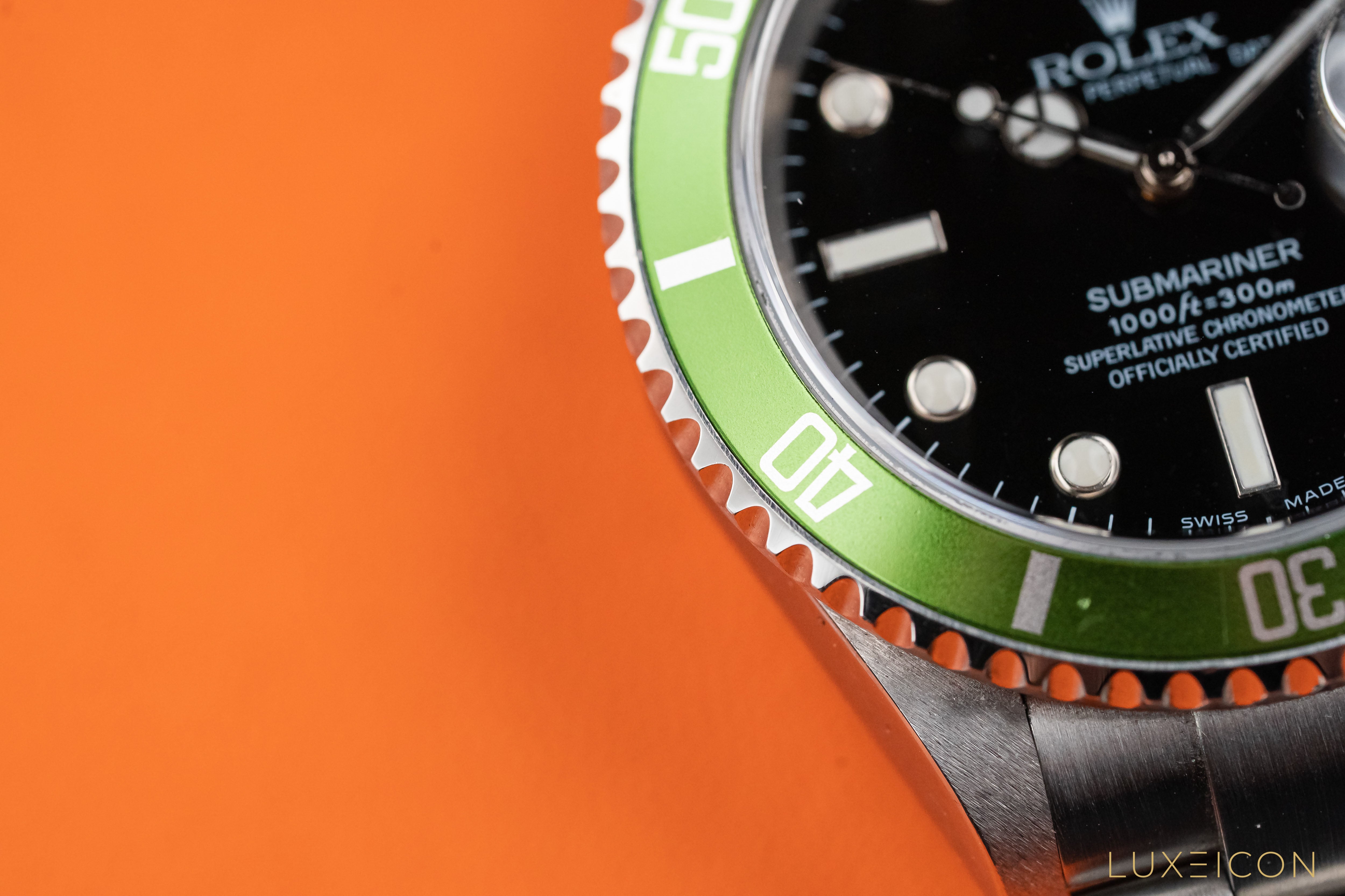 Rolex Submariner Date "Kermit" 50th Anniversary Edition "MK I" 'Flat 4' F Series Ref. 16610LV