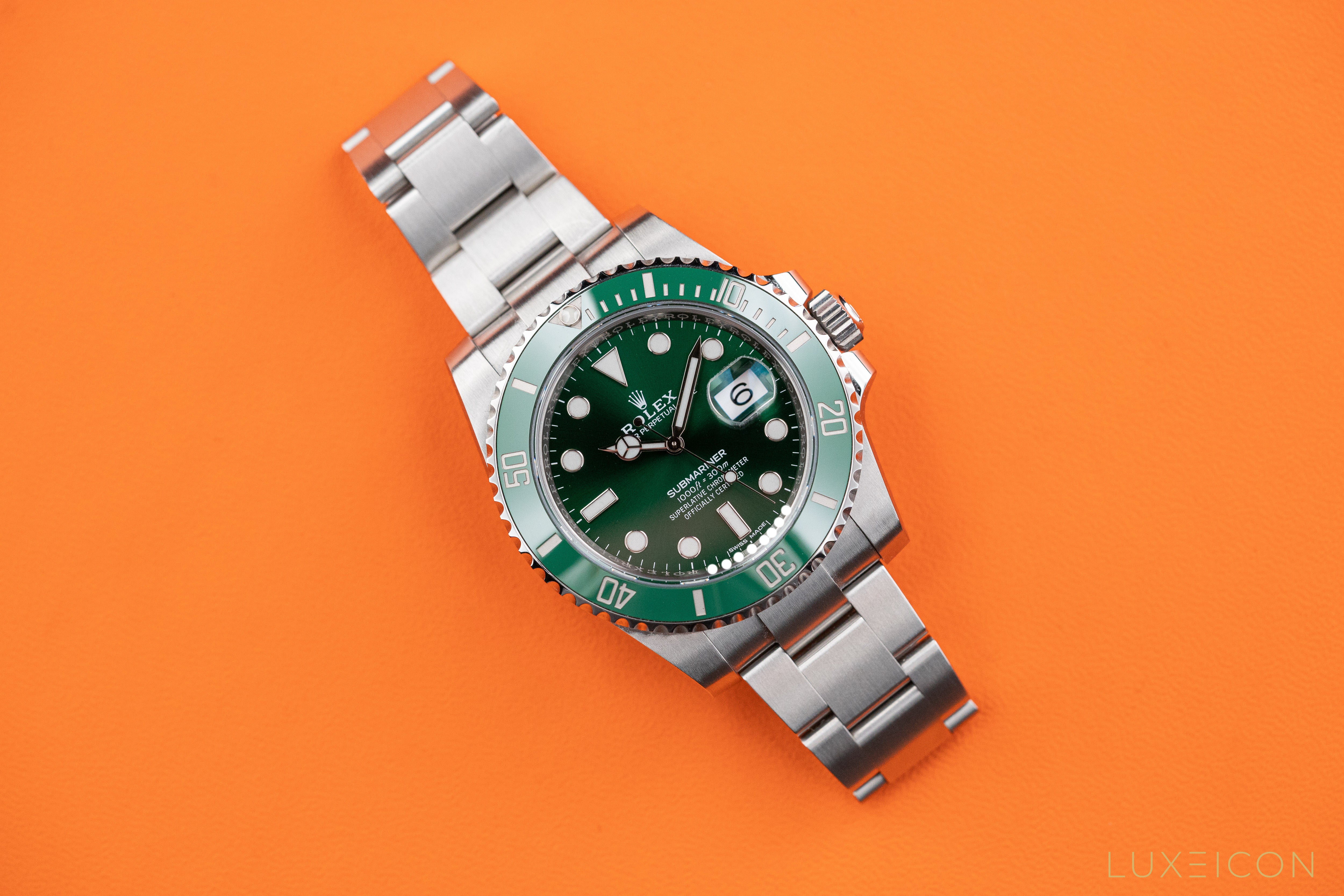 Rolex Submariner "Hulk" Date Green Steel Oyster 116610LV Full Set