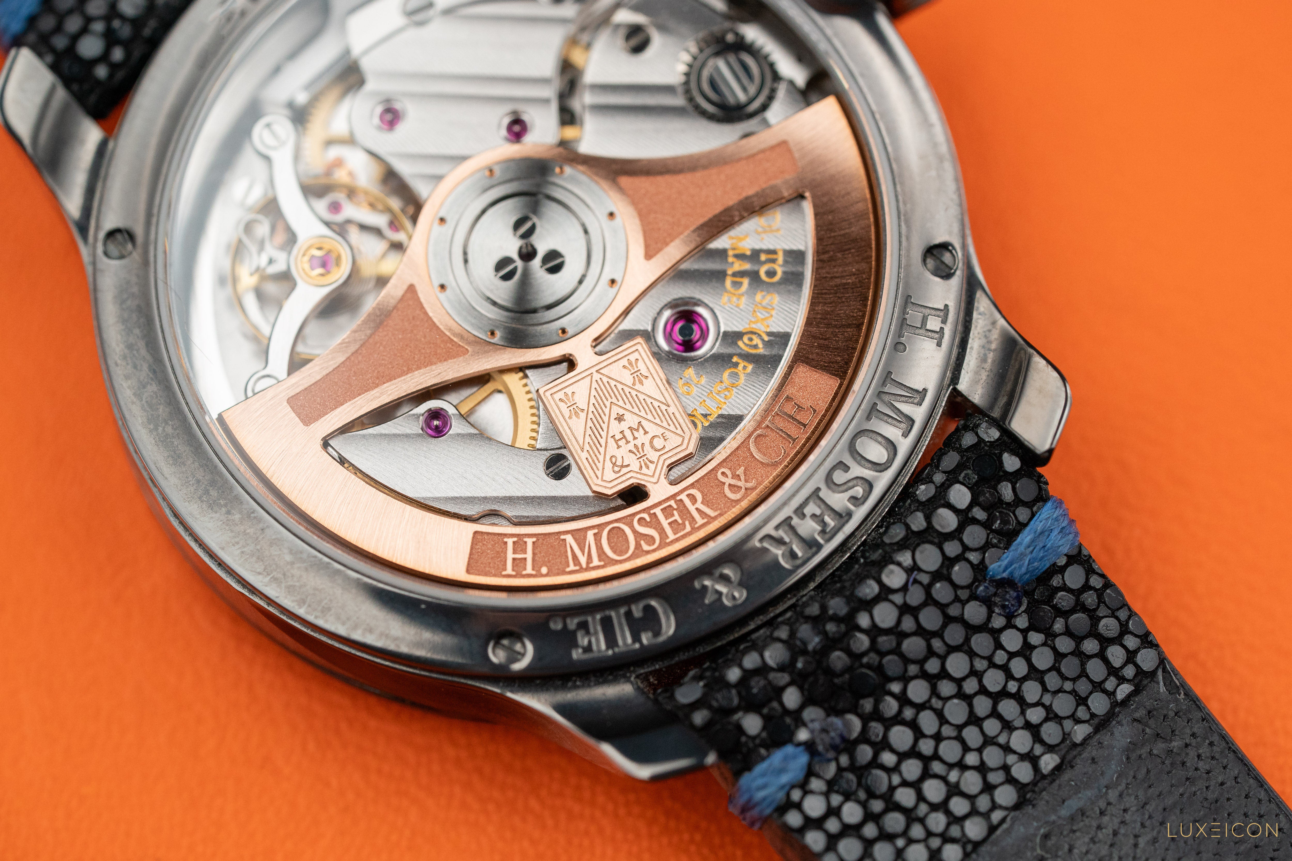 H. MOSER & CIE Endeavour Dual Time Concept Titanium Limited Edition