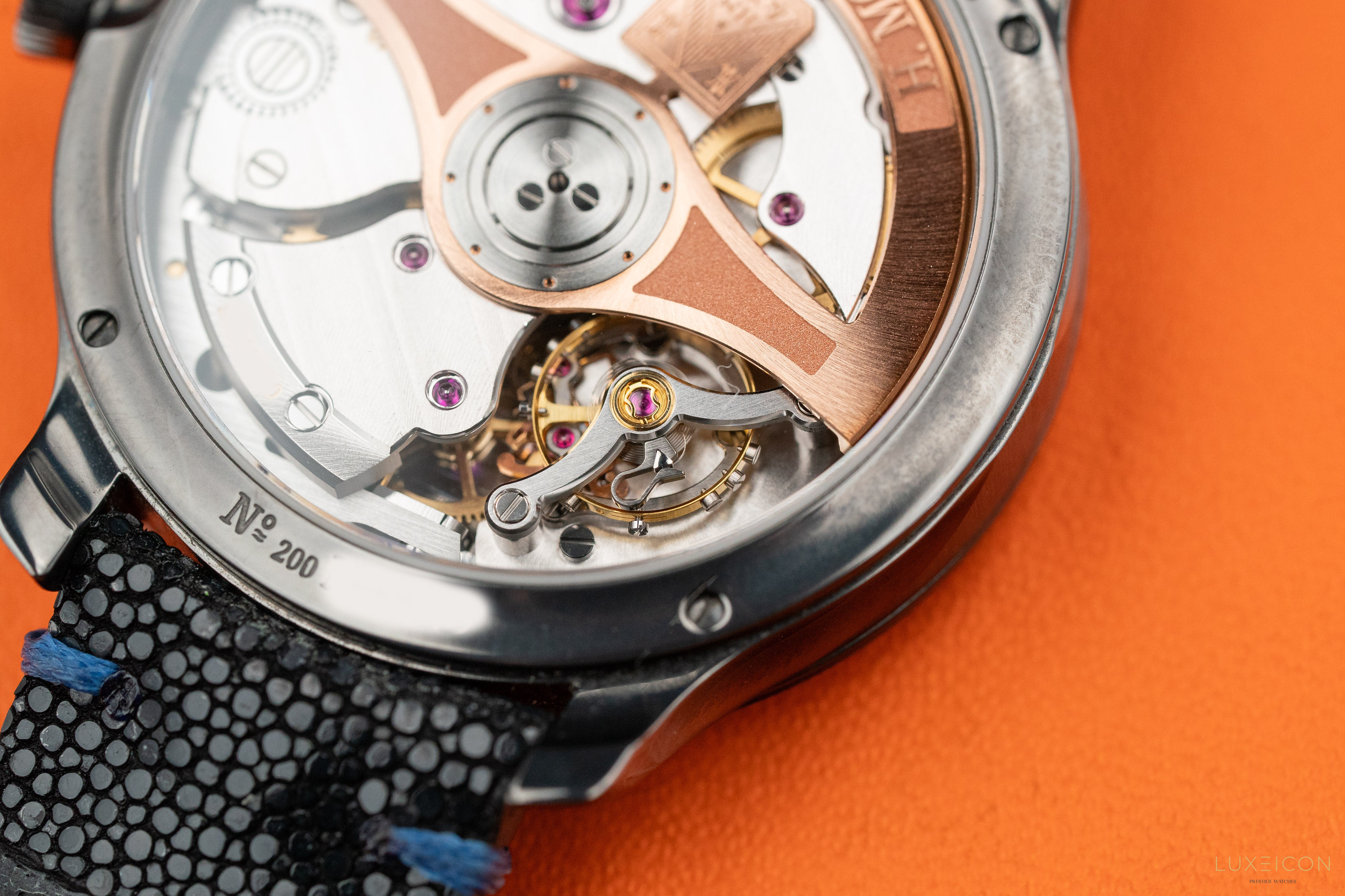 H. MOSER & CIE Endeavour Dual Time Concept Titanium Limited Edition