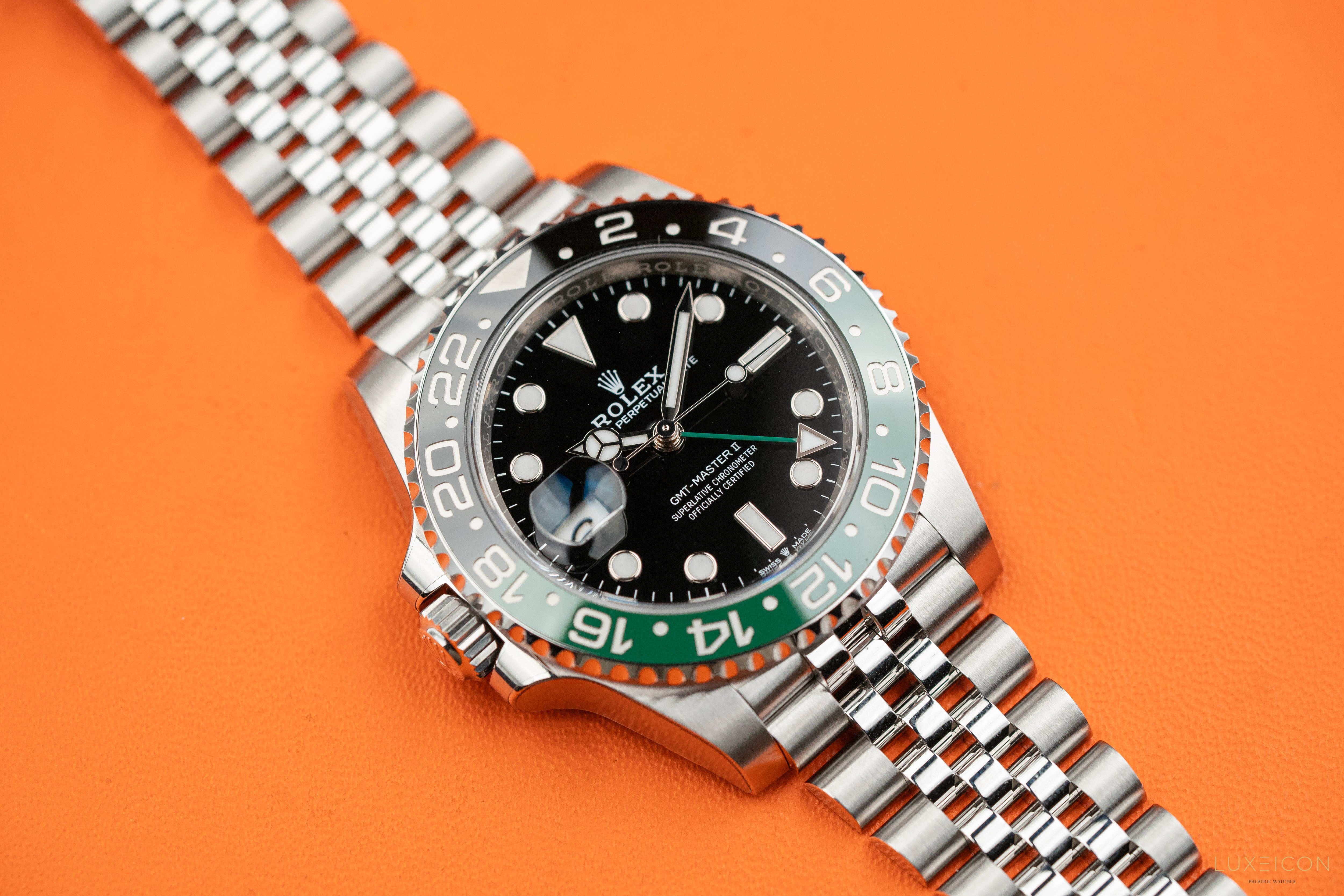 Rolex GMT-Master II Steel Sprite Lefty Jubilee 126720VTNR