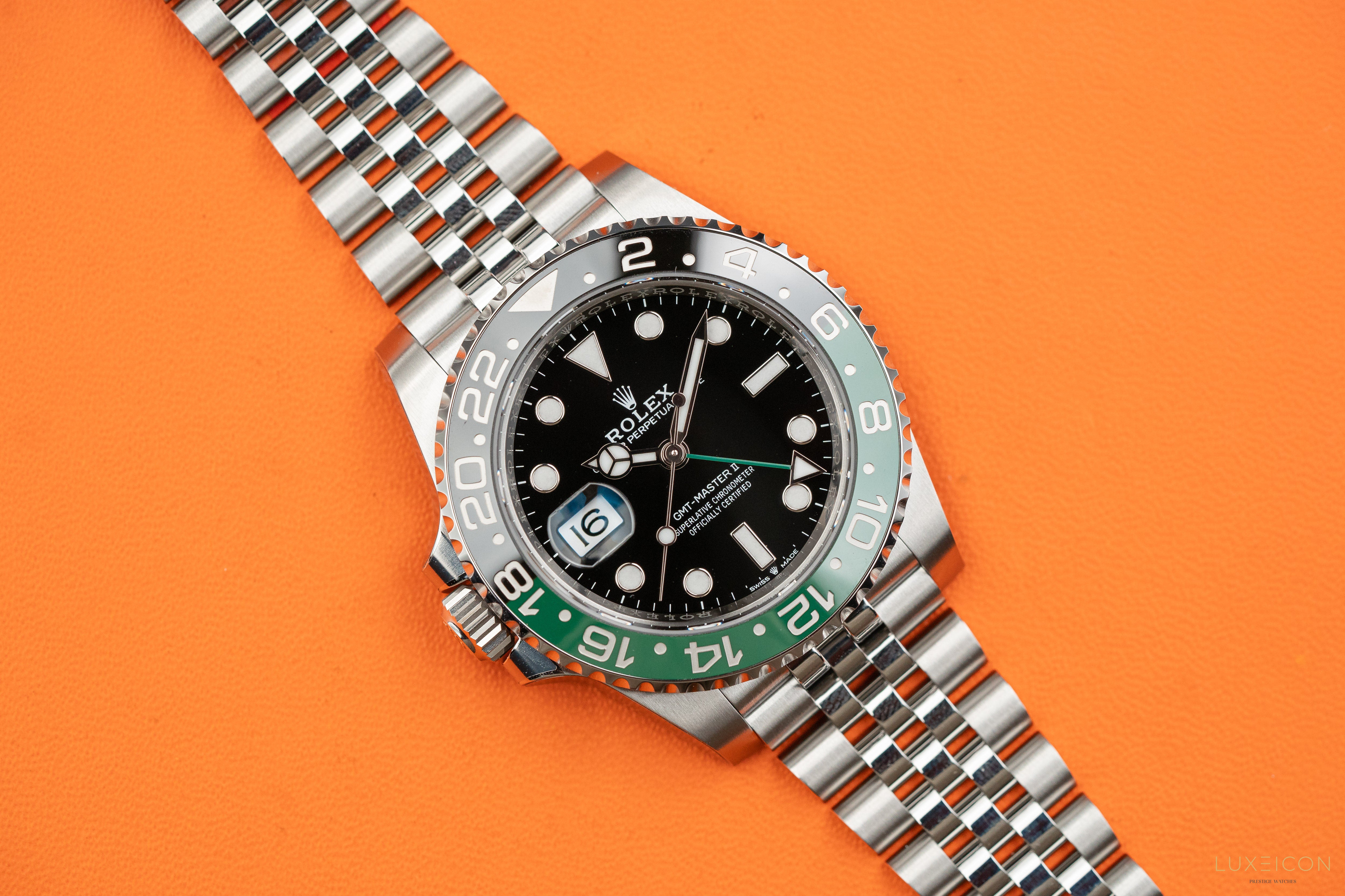 Rolex GMT-Master II Steel Sprite Lefty Jubilee 126720VTNR