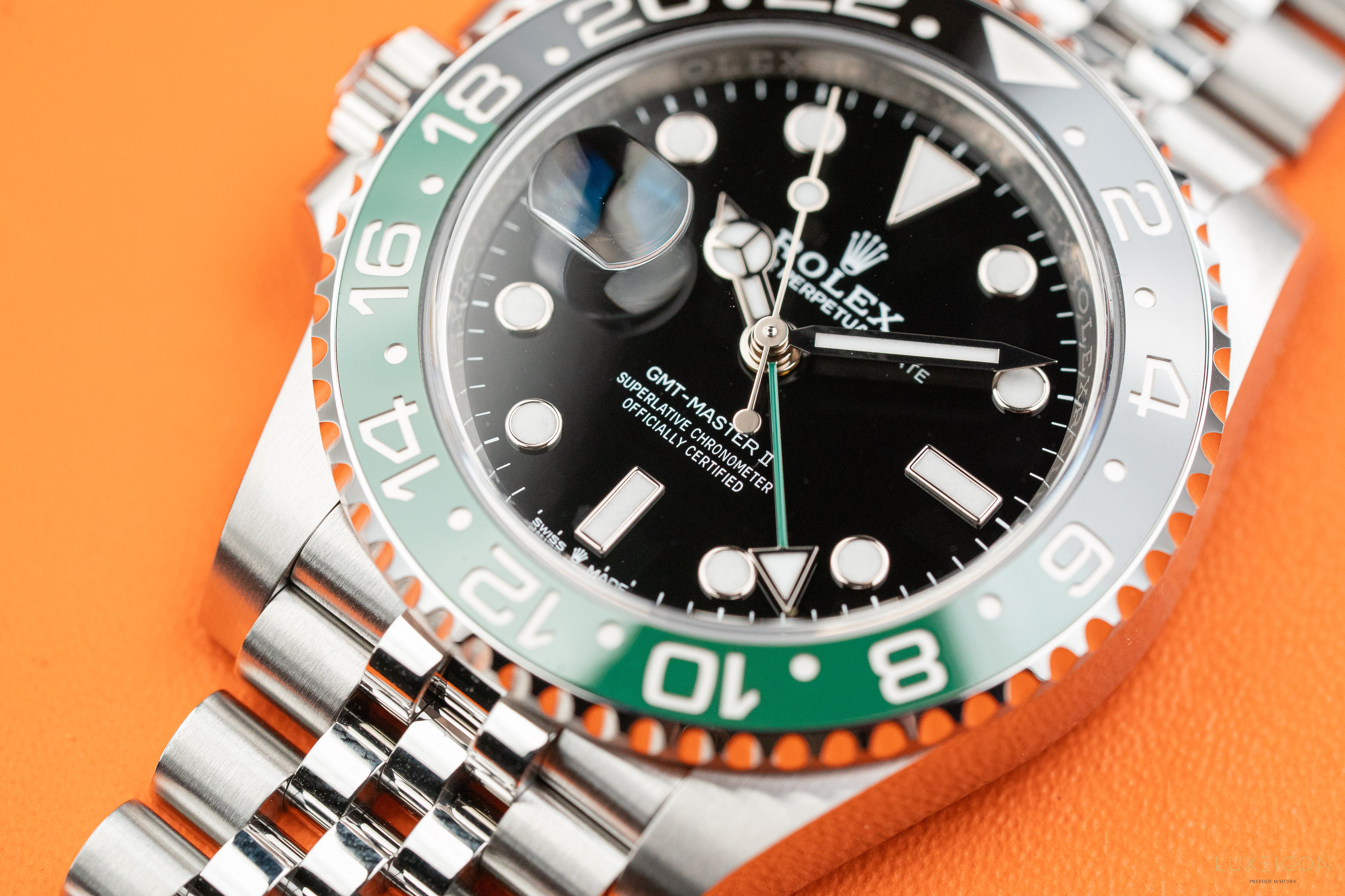 Rolex GMT-Master II Steel Sprite Lefty Jubilee 126720VTNR