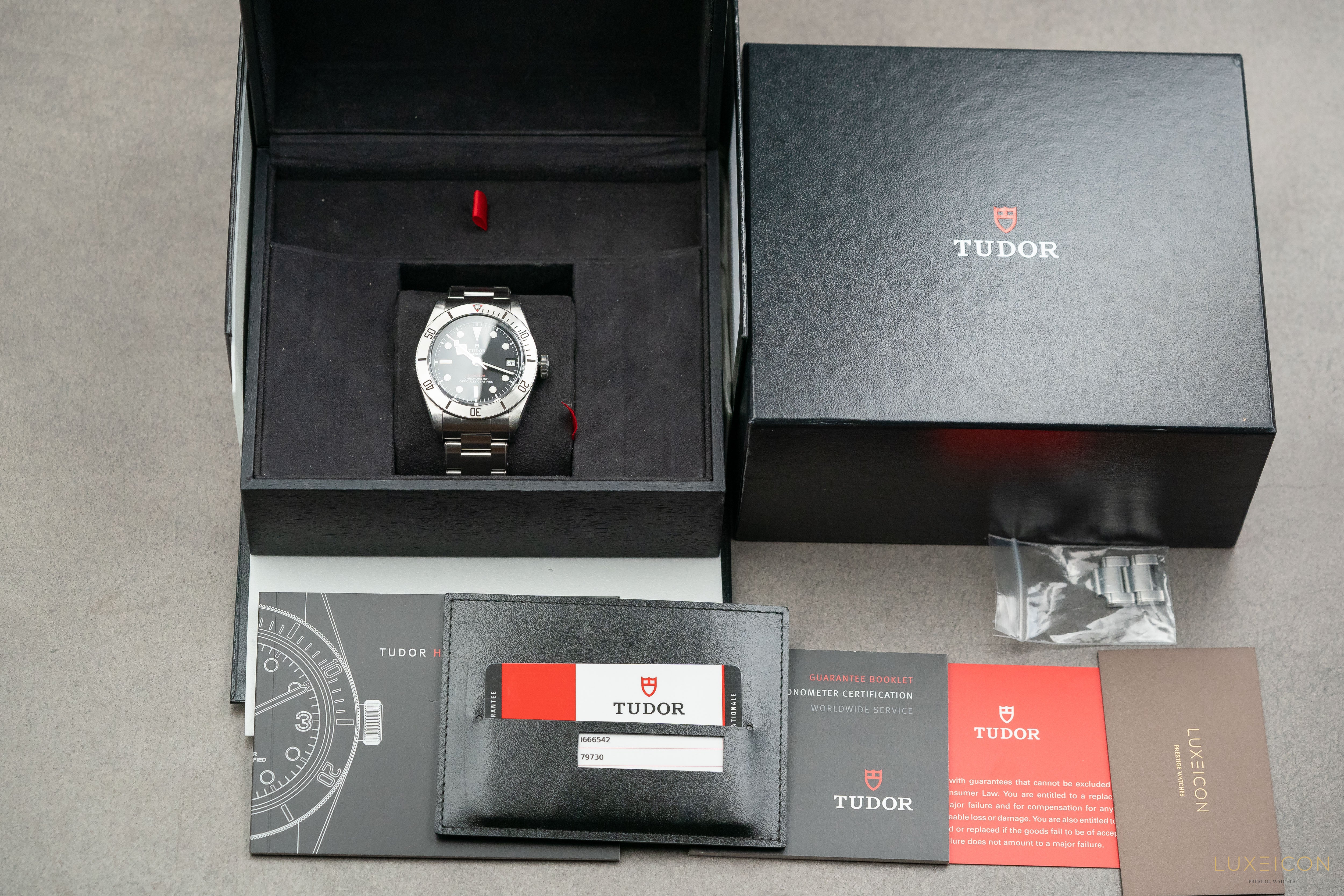 Tudor Black Bay Steel Heritage M79730-0001 Fullset 2017